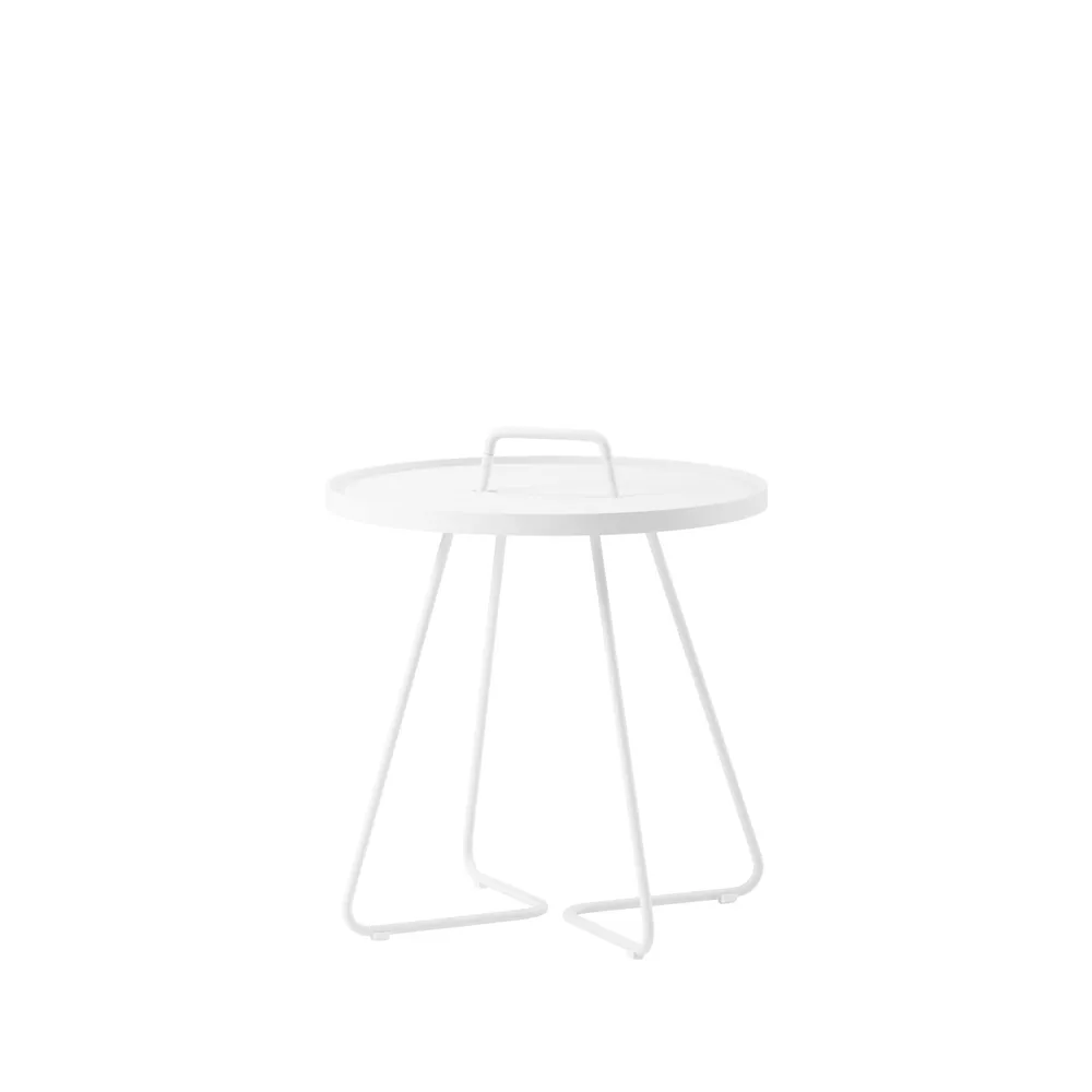 Cane-line Table On the Move Ø White — vue 4