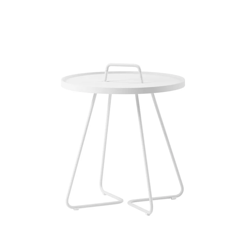 Cane-line Table On the Move Ø White