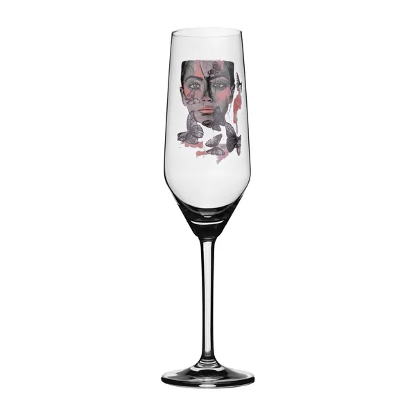 Butterfly Queen champagneglas, 30 cl
