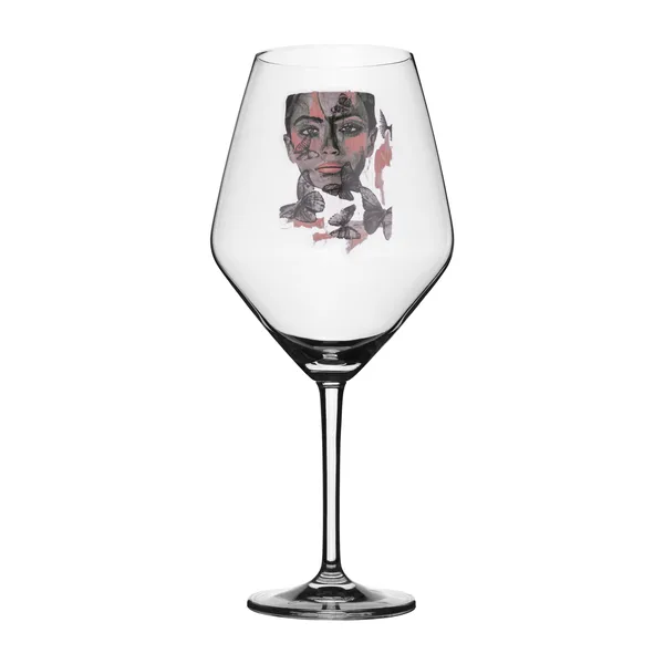 Butterfly Queen rödvinsglas, 75 cl
