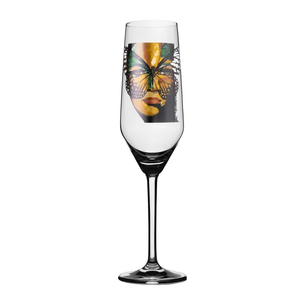Golden Butterfly champagneglas 30 cl