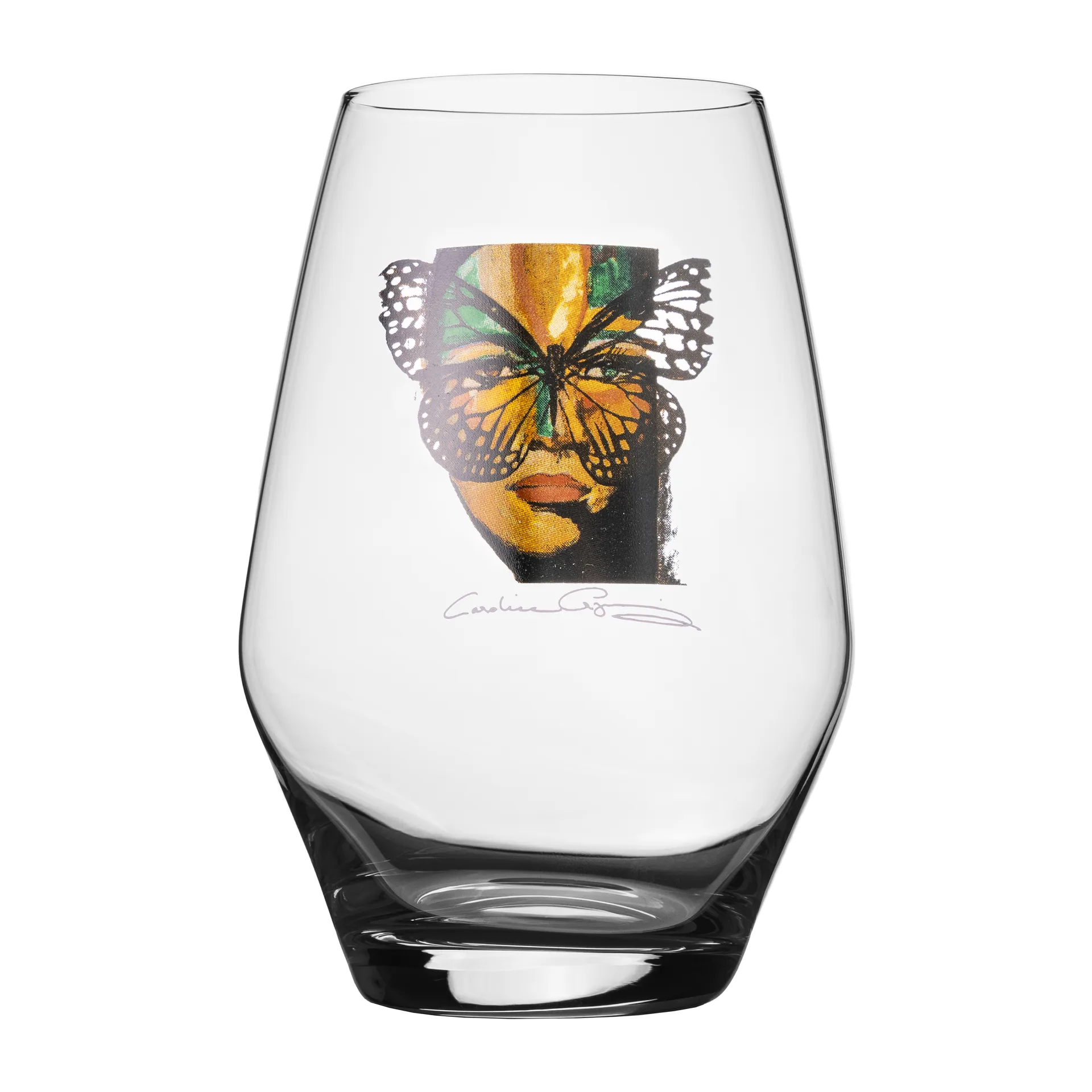 Carolina Gynning Golden Butterfly tumblerglass 35 cl Clear