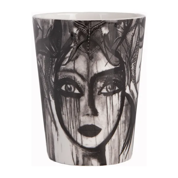 Slice of Life B/W mugg, 35 cl