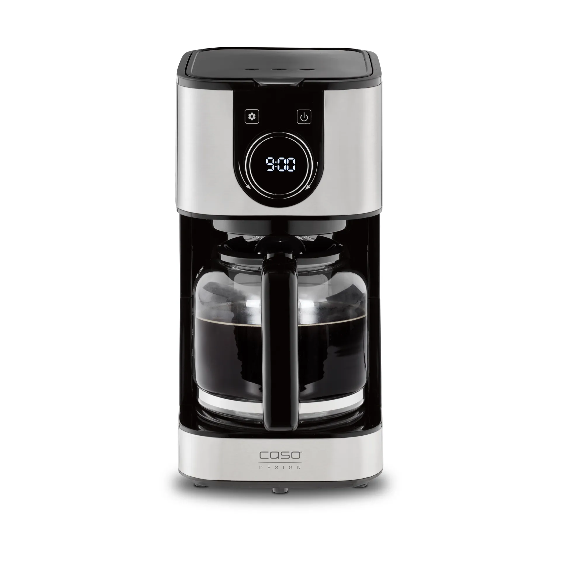 Caso Caso Design Selection C kaffemaskine Stål-sort, 12 kopper
