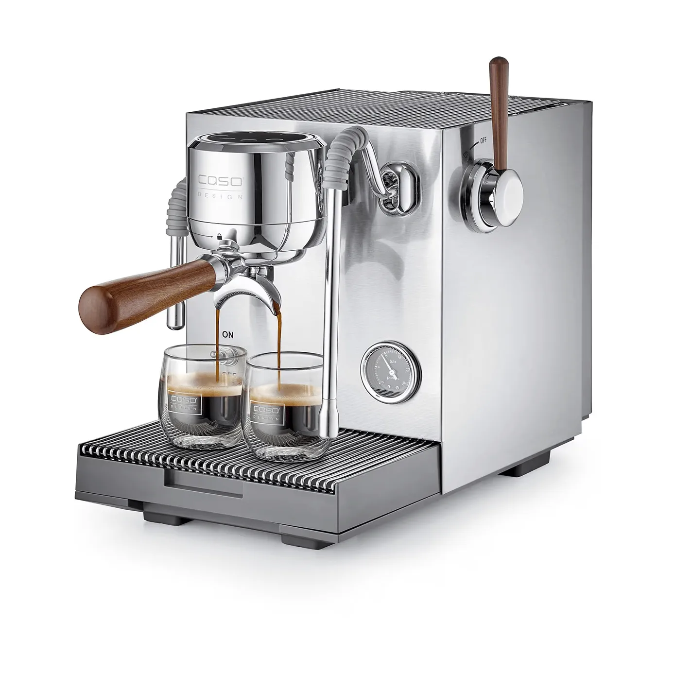 Caso Caso Gourmet Avancerad espressomaskin Stål