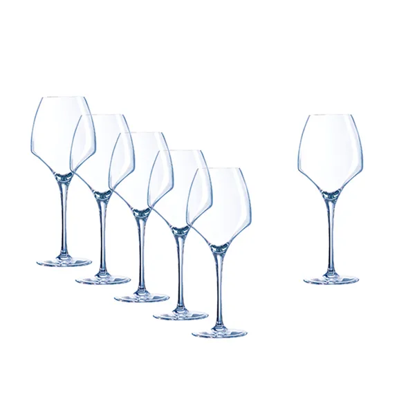 Open Up vitvinsglas 6-pack, 40 cl