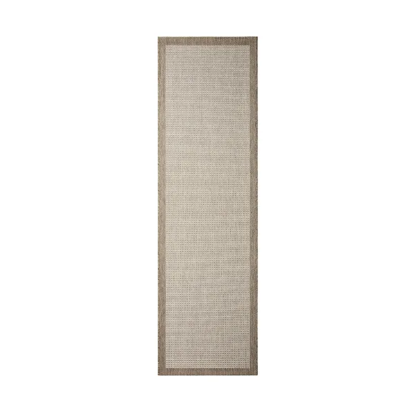 Bahar matta, Beige-off white 80x250 cm