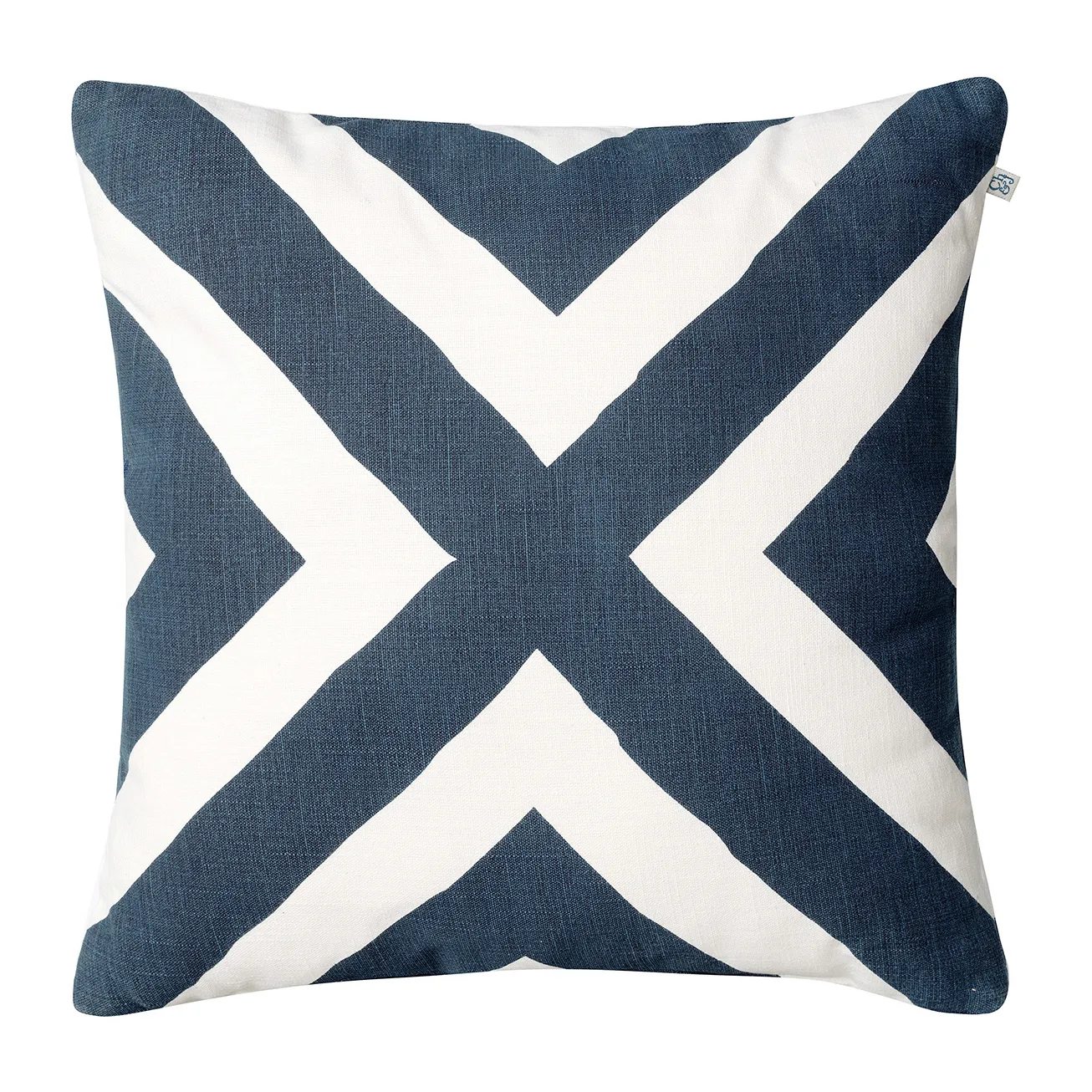Chhatwal & Jonsson Coussin Impal Outdoor Blue/off white,