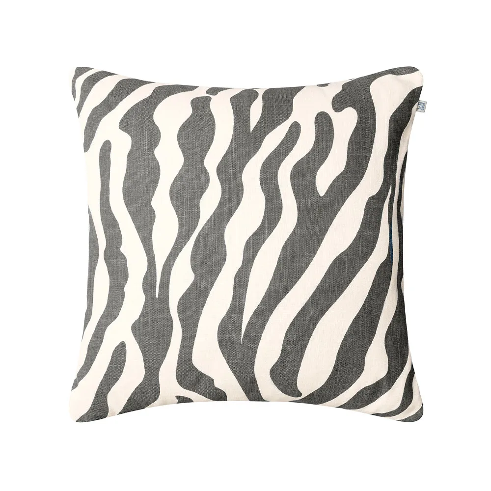 Chhatwal & Jonsson Coussin Zebra Outdoor cm Grey/offwhite,