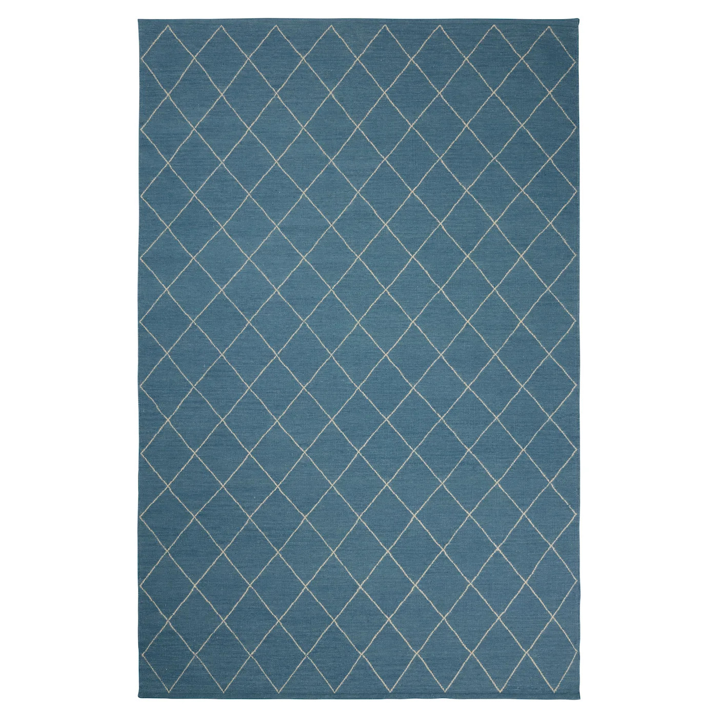 Chhatwal & Jonsson Diamond tæppe 184x280cm Heaven blue- off white