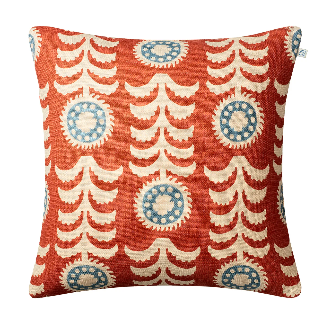 Chhatwal & Jonsson Housse de coussin Alok cm Beige-orange-blue