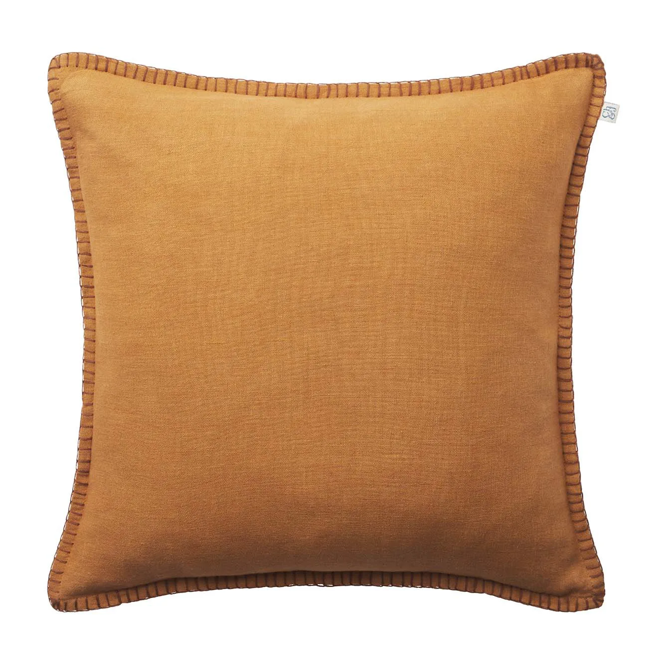 Chhatwal & Jonsson Housse de coussin Arun cm Jaune masala-taupe