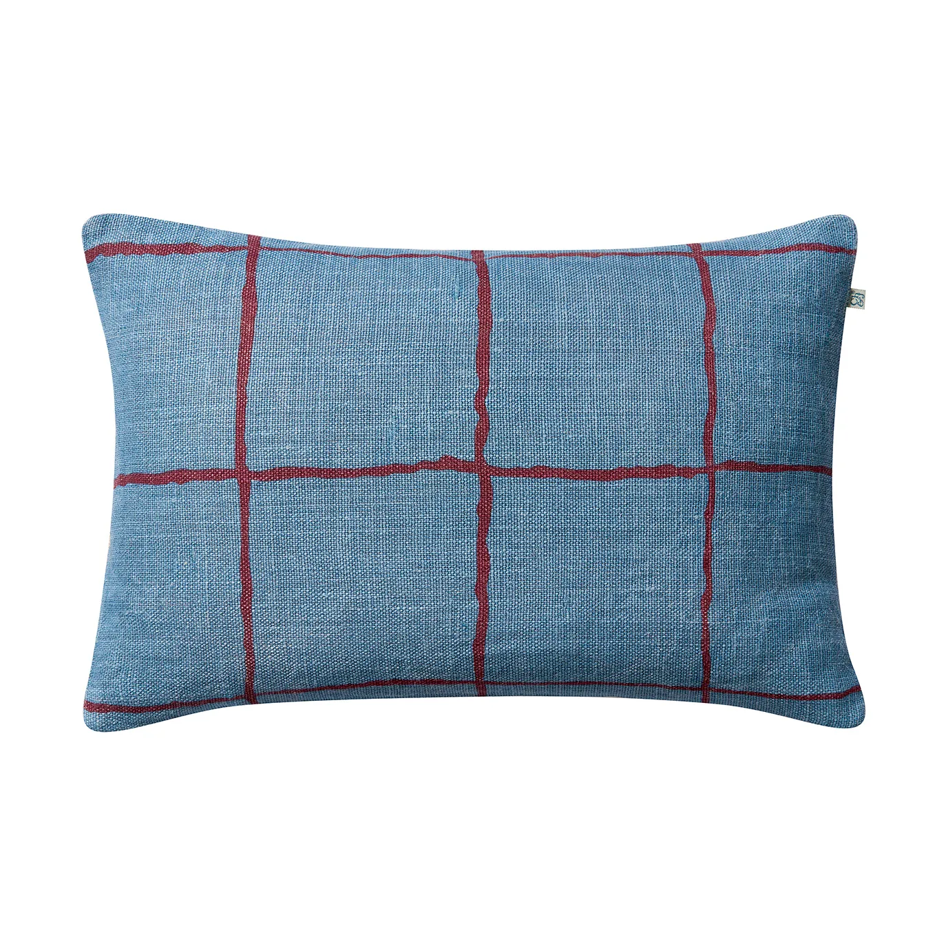 Chhatwal & Jonsson Housse de coussin Chakra cm Dusty blue-ruby