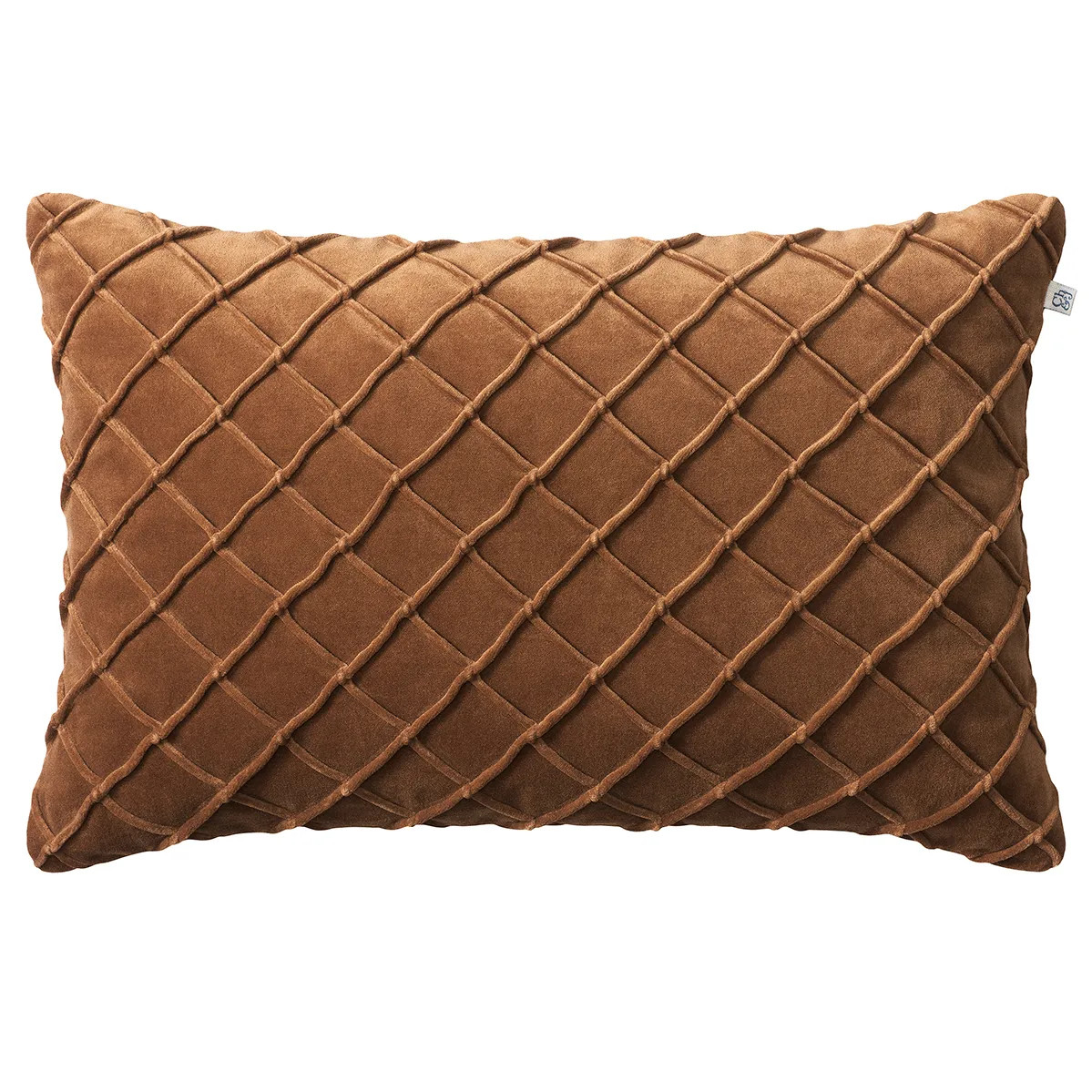 Chhatwal & Jonsson Housse de coussin Deva cm Cognac — vue 3