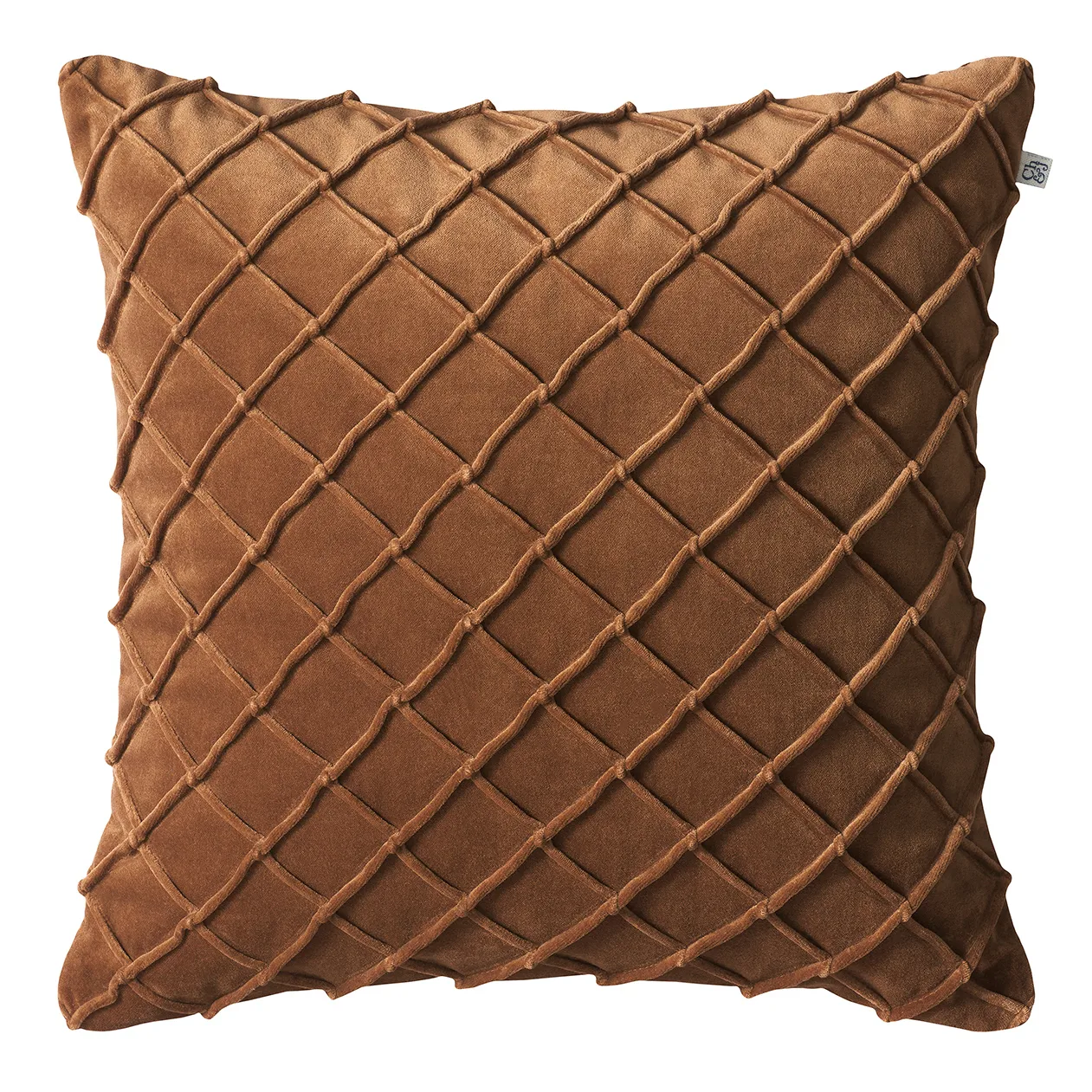 Chhatwal & Jonsson Housse de coussin Deva cm Cognac