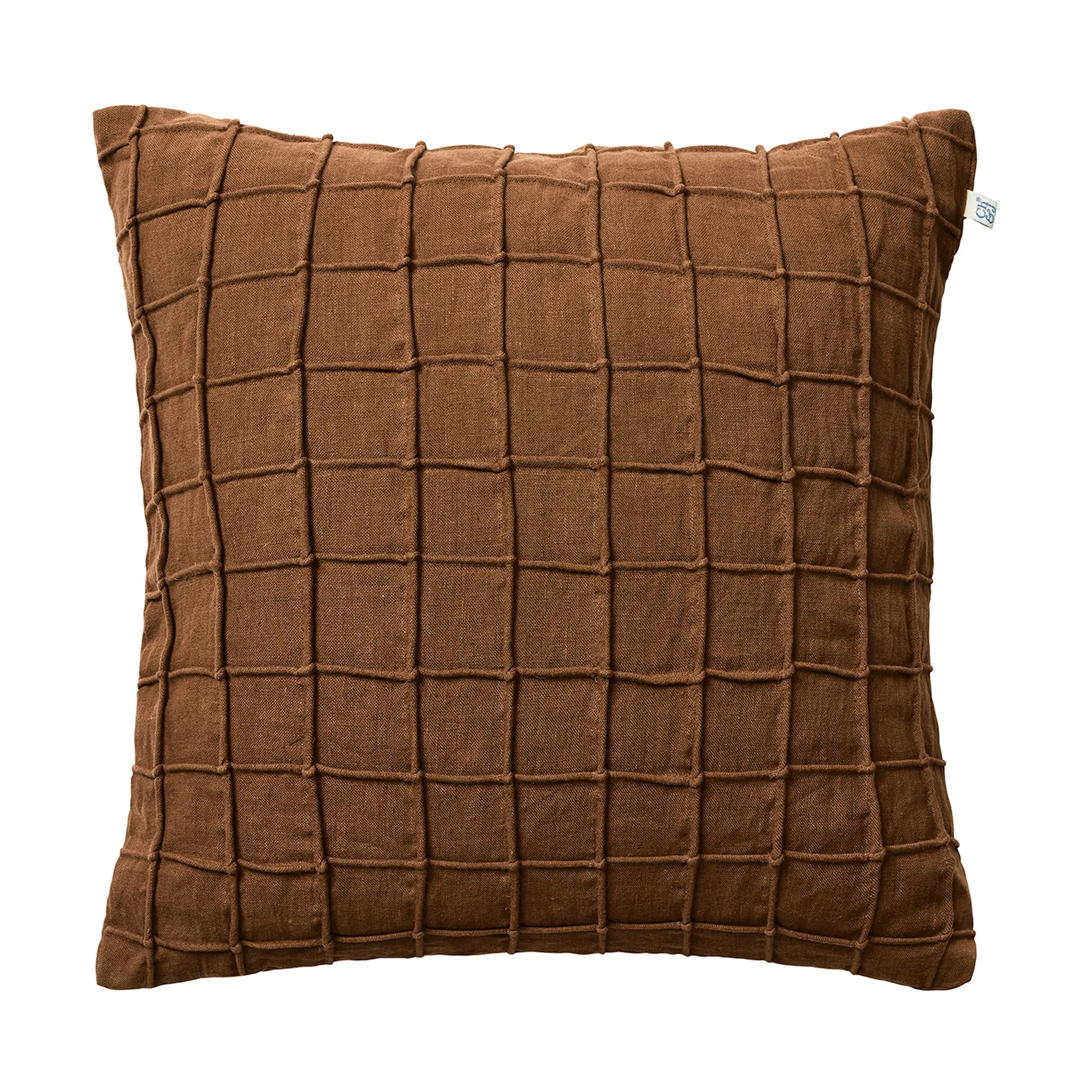 Chhatwal & Jonsson Housse de coussin Jammu cm Cognac