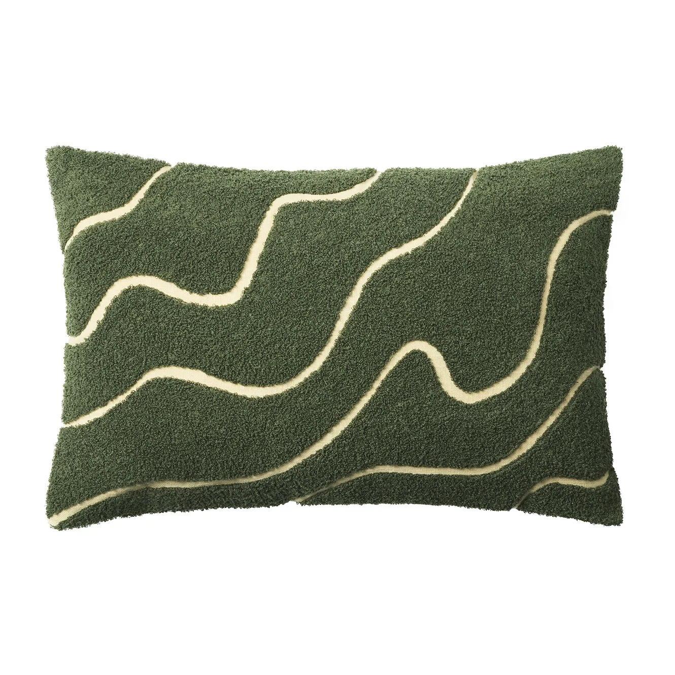 Chhatwal & Jonsson Housse de coussin Kashi cm Cactus green