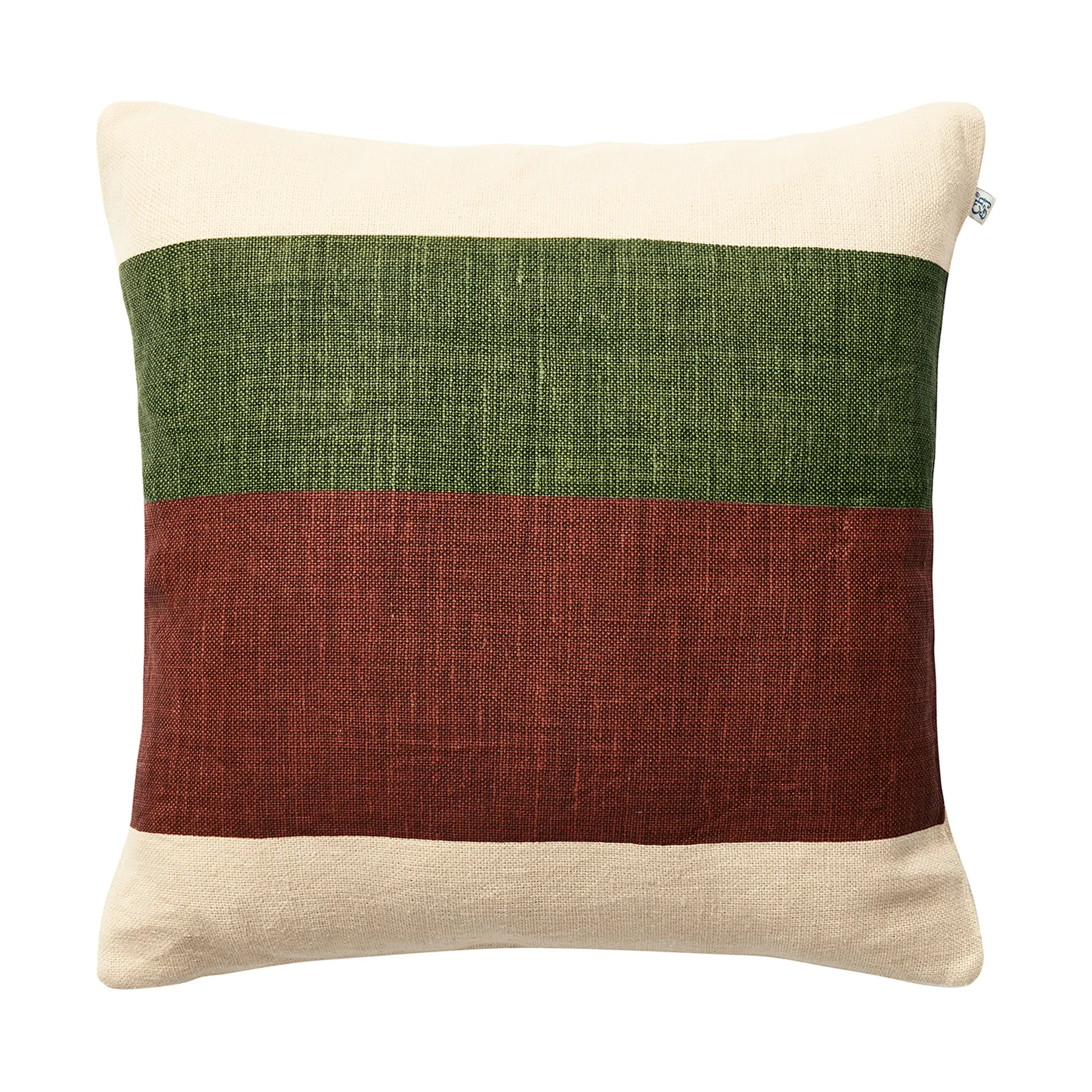 Chhatwal & Jonsson Housse de coussin Kumar cm Cactus Green-Terracotta
