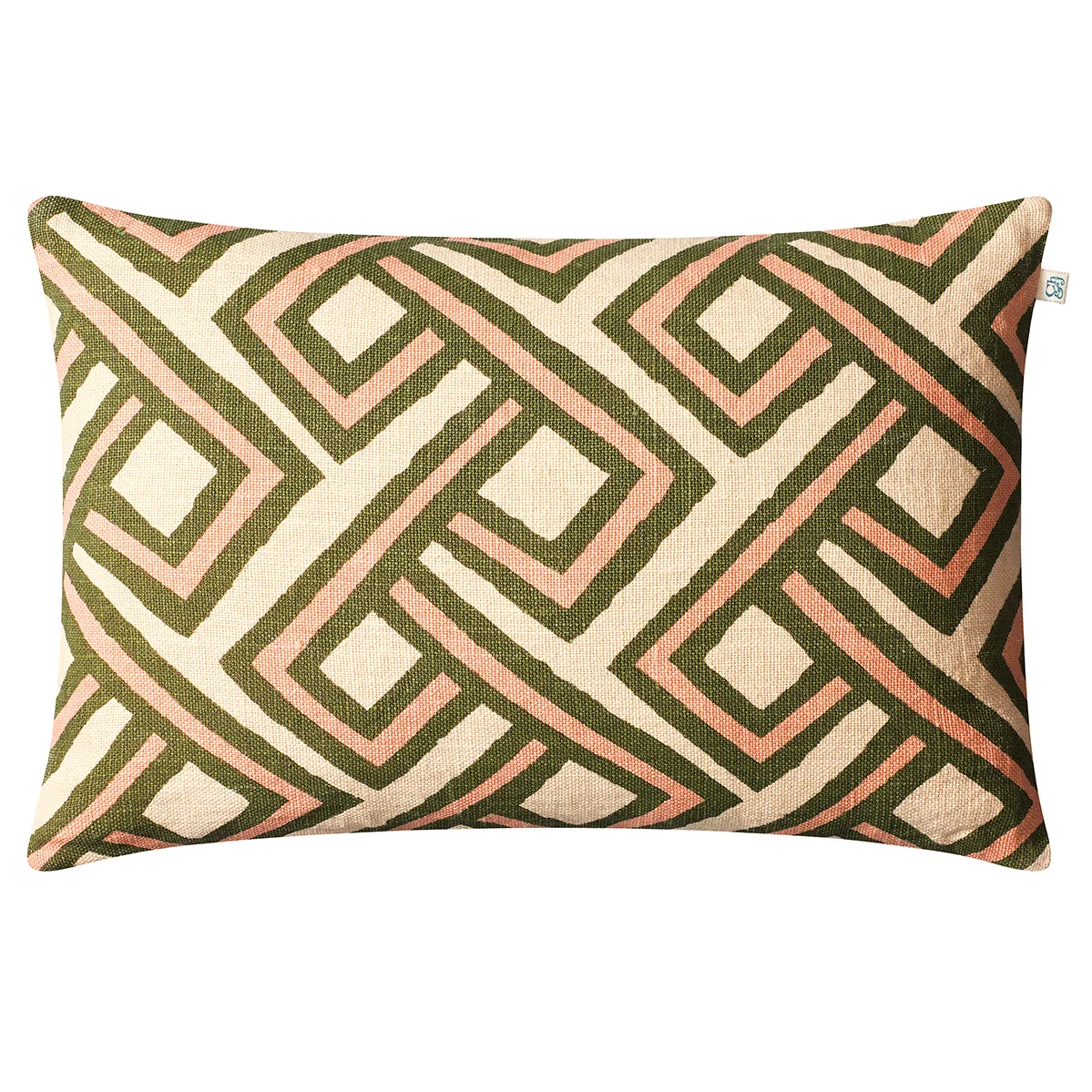 Chhatwal & Jonsson Housse de coussin Lanka cm Cactus green-rose