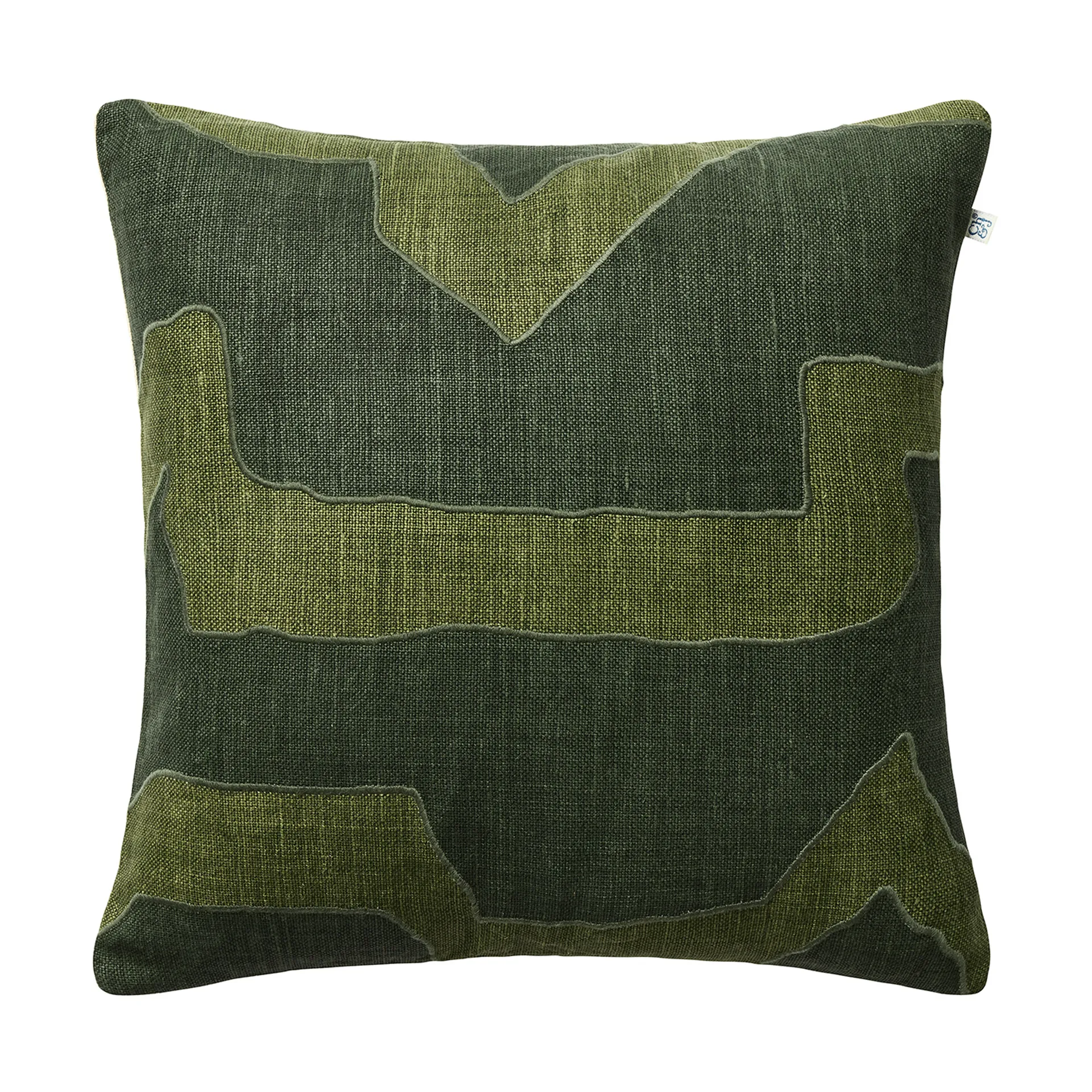 Chhatwal & Jonsson Housse de coussin Sikkim cm Forest Green-Green