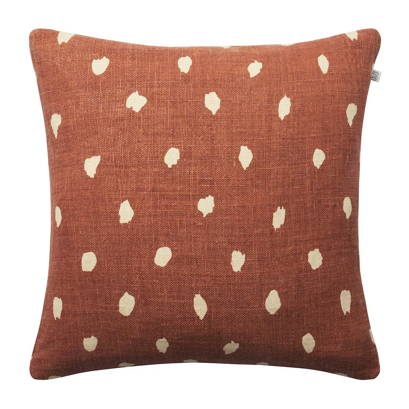 Chhatwal & Jonsson Housse de coussin Yash reverse cm Base terre cuite