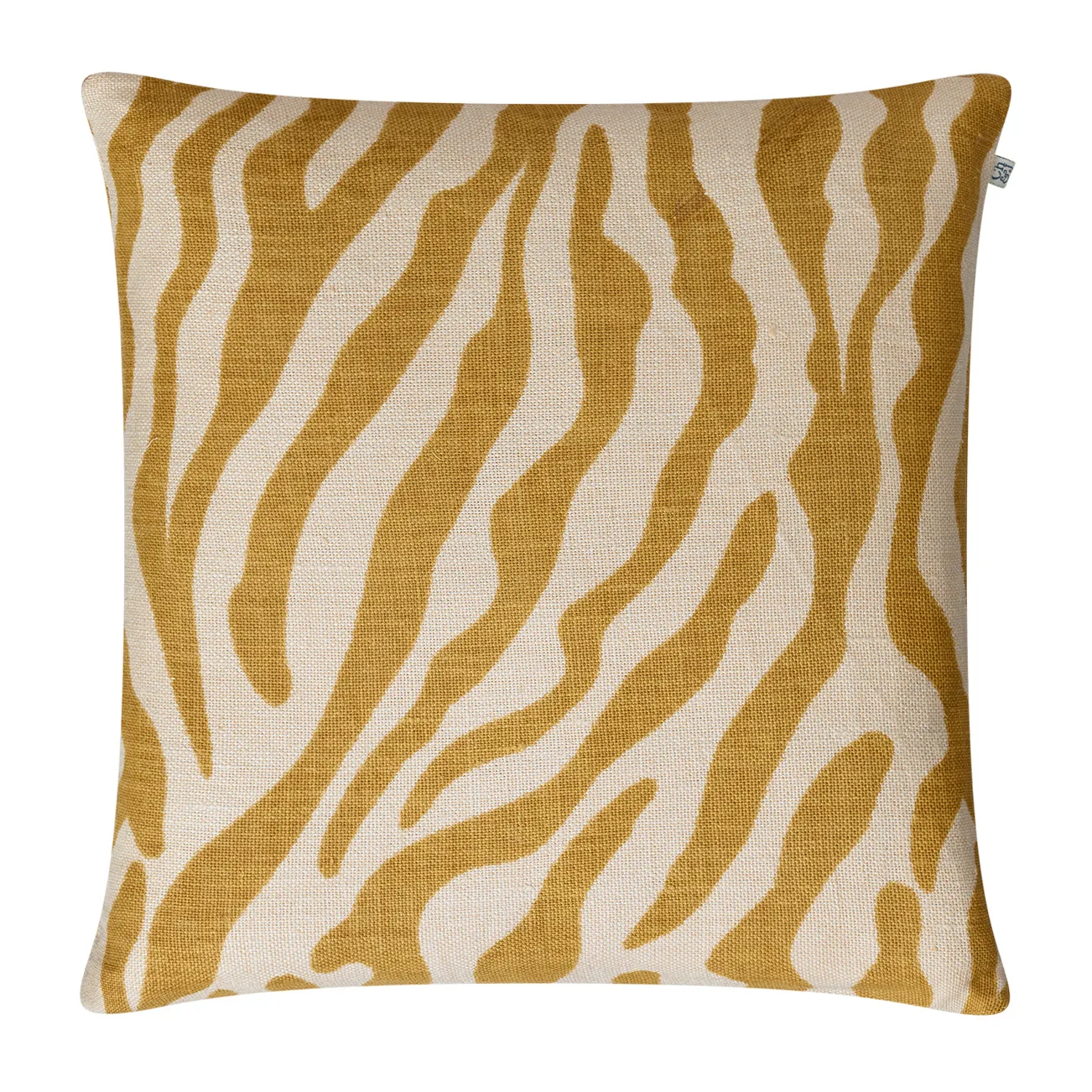 Chhatwal & Jonsson Housse de coussin Zèbre cm Spicy yellow