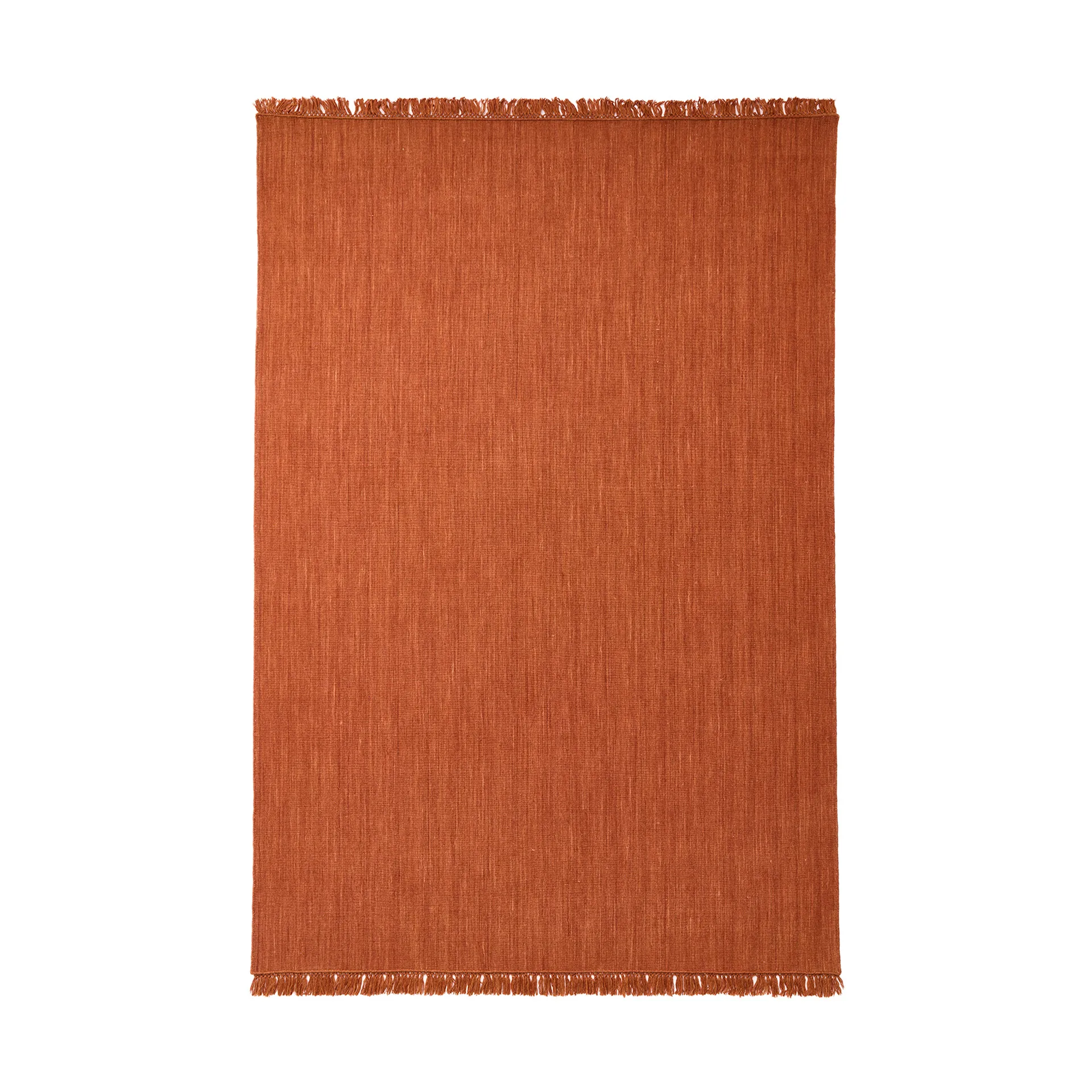 Chhatwal & Jonsson Nanda tæppe Rust melange, 170x240 cm