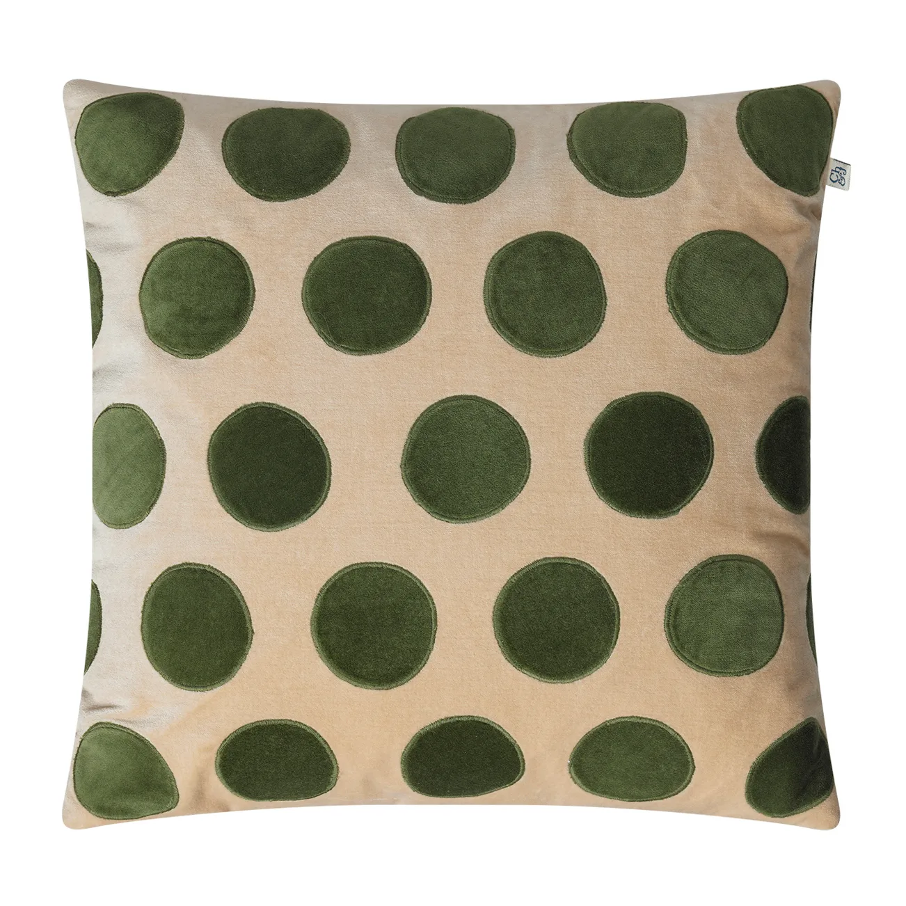 Chhatwal & Jonsson Taie Circle cm Beige-cactus green