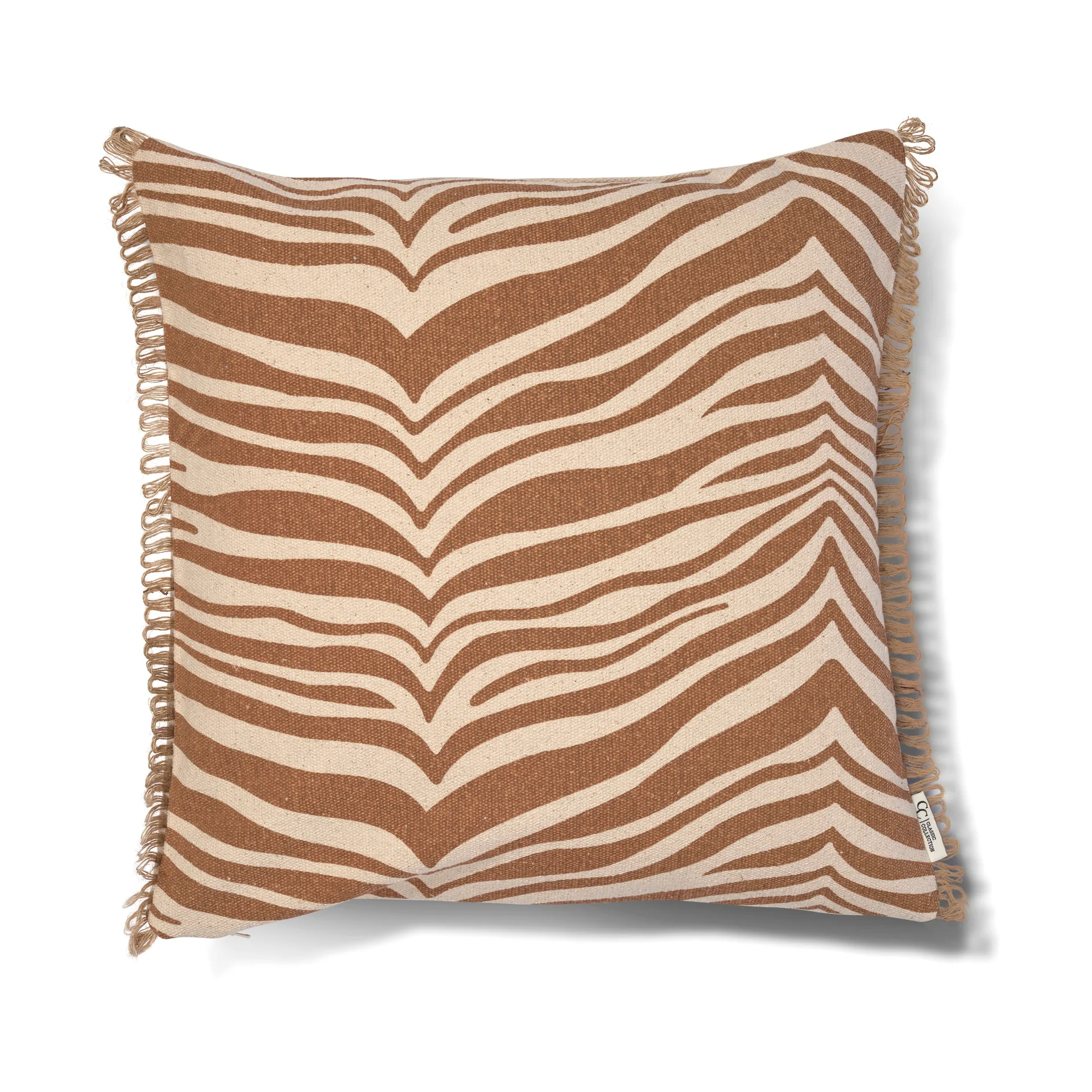 Classic Collection Classic Collection Zebra pude 50x50 cm Glazed Ginger