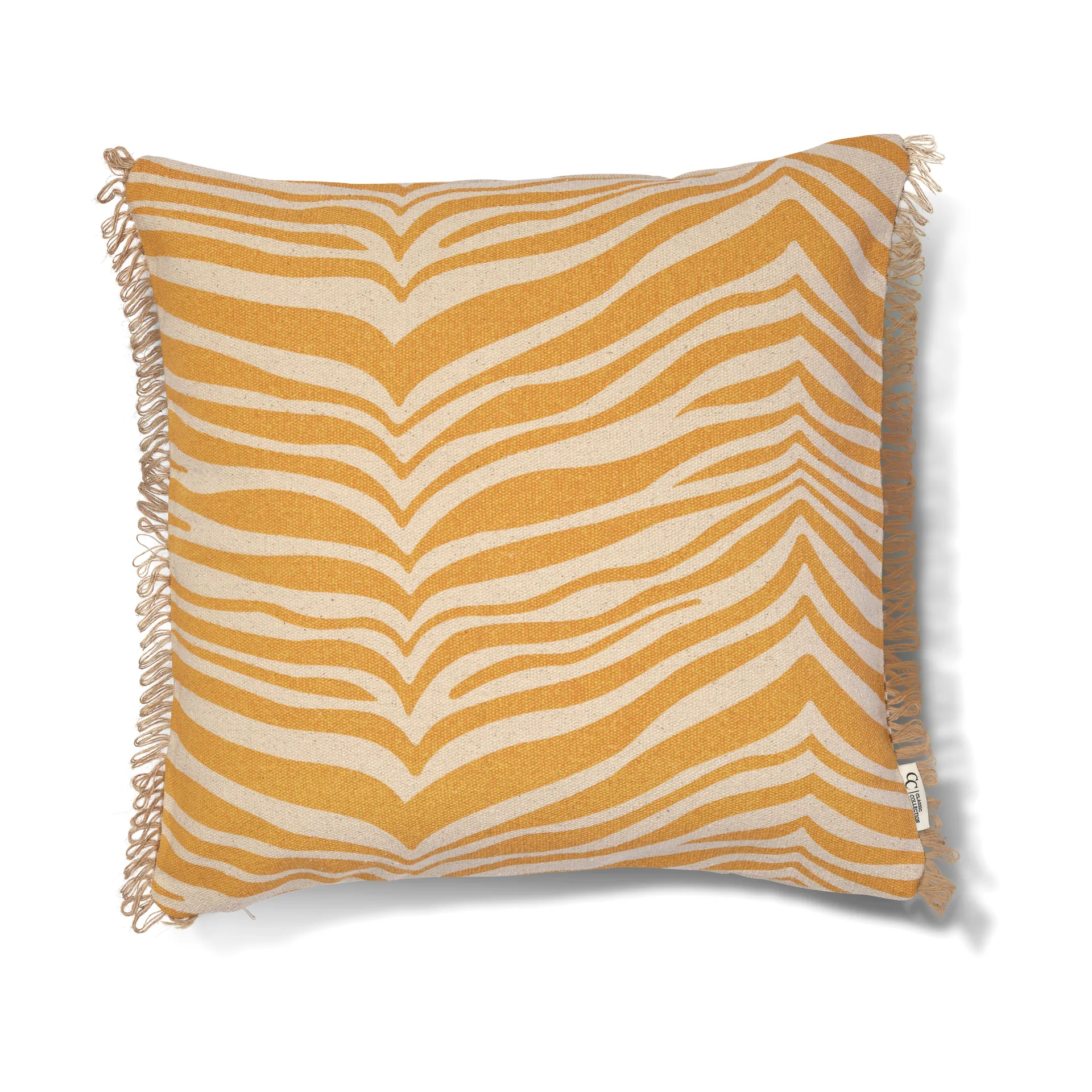 Classic Collection Classic Collection Zebra pude 50x50 cm Yellow