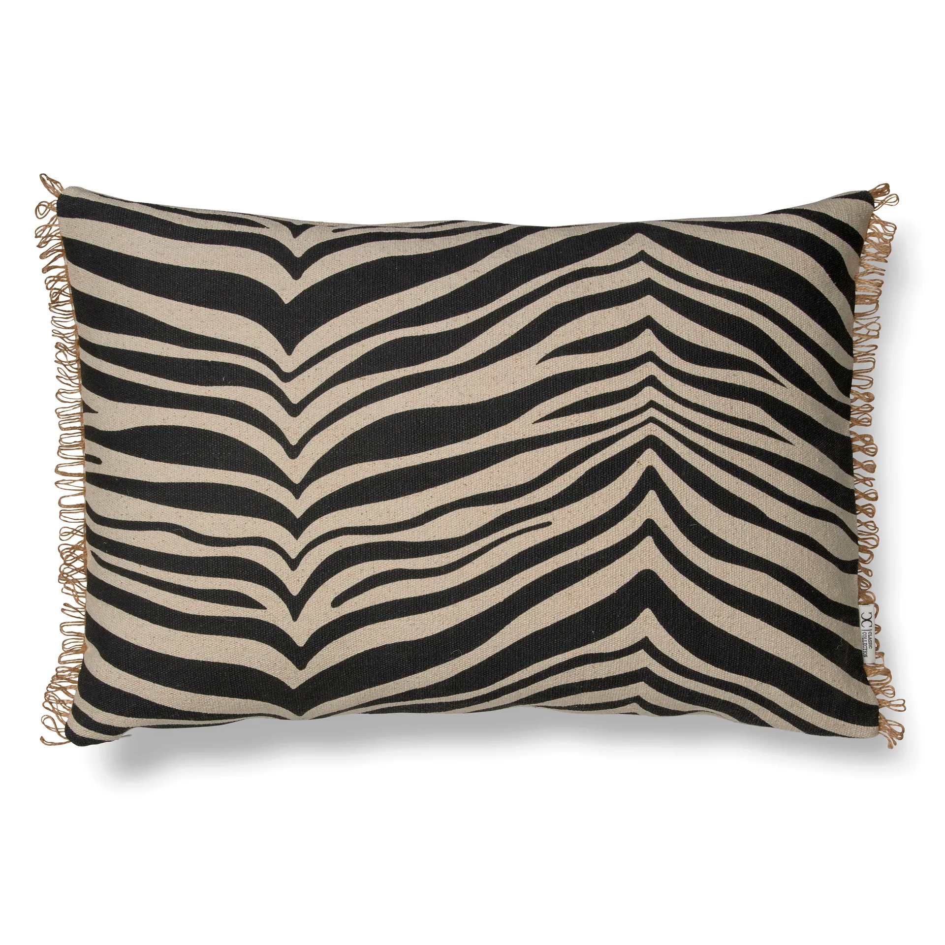 Classic Collection Coussin Zebra cm Noir — vue 3