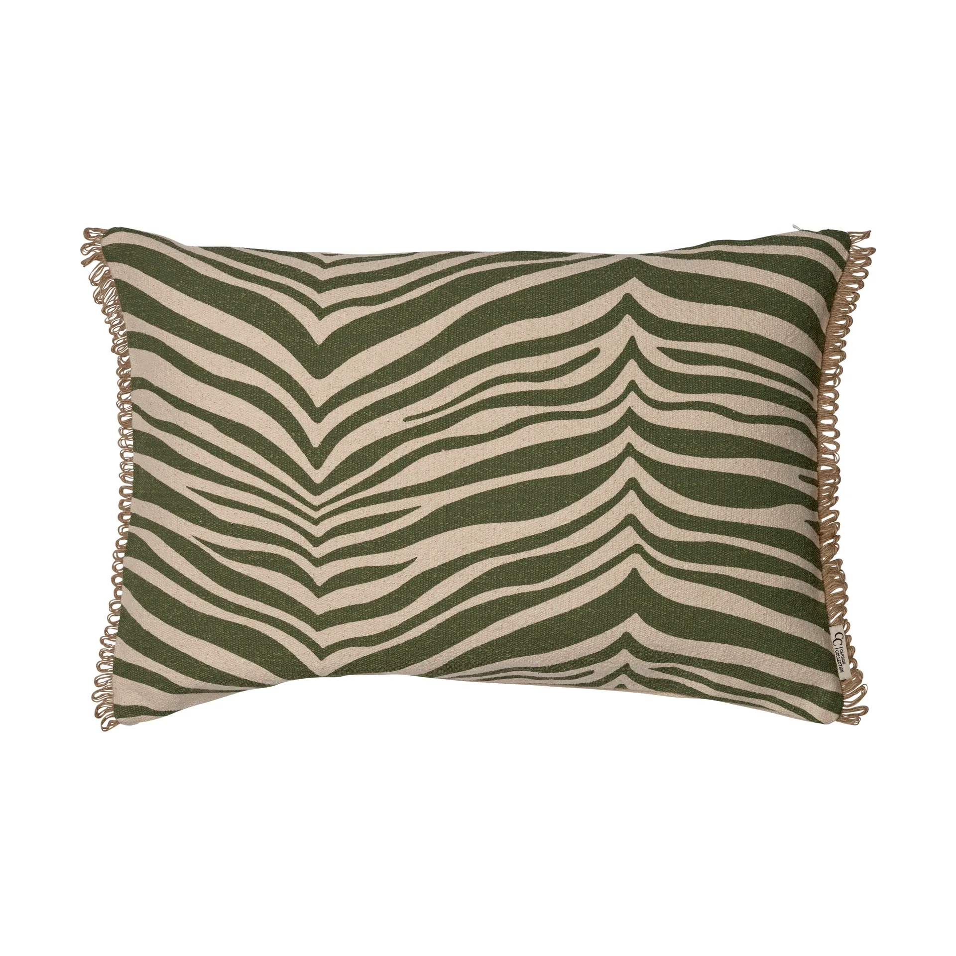 Classic Collection Coussin Zebra cm Vert