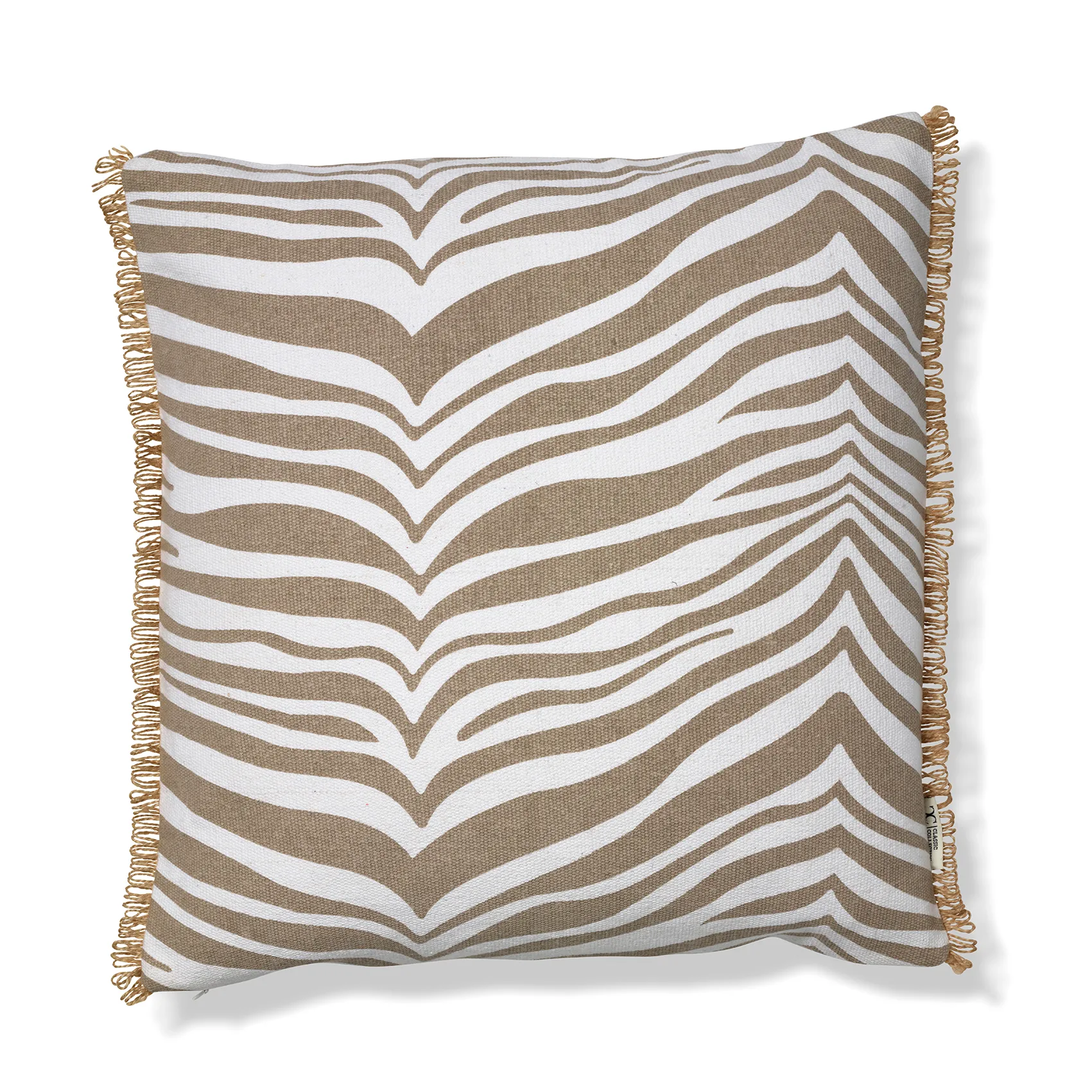 Classic Collection Coussin Zebra cm Simply taupe