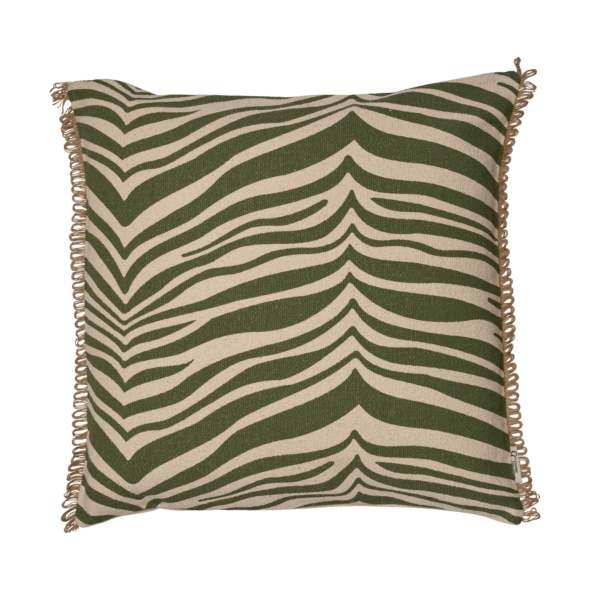 Classic Collection Coussin Zebra cm Vert — vue 3