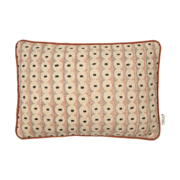 Dot kuddfodral 40x60 cm, Mocha