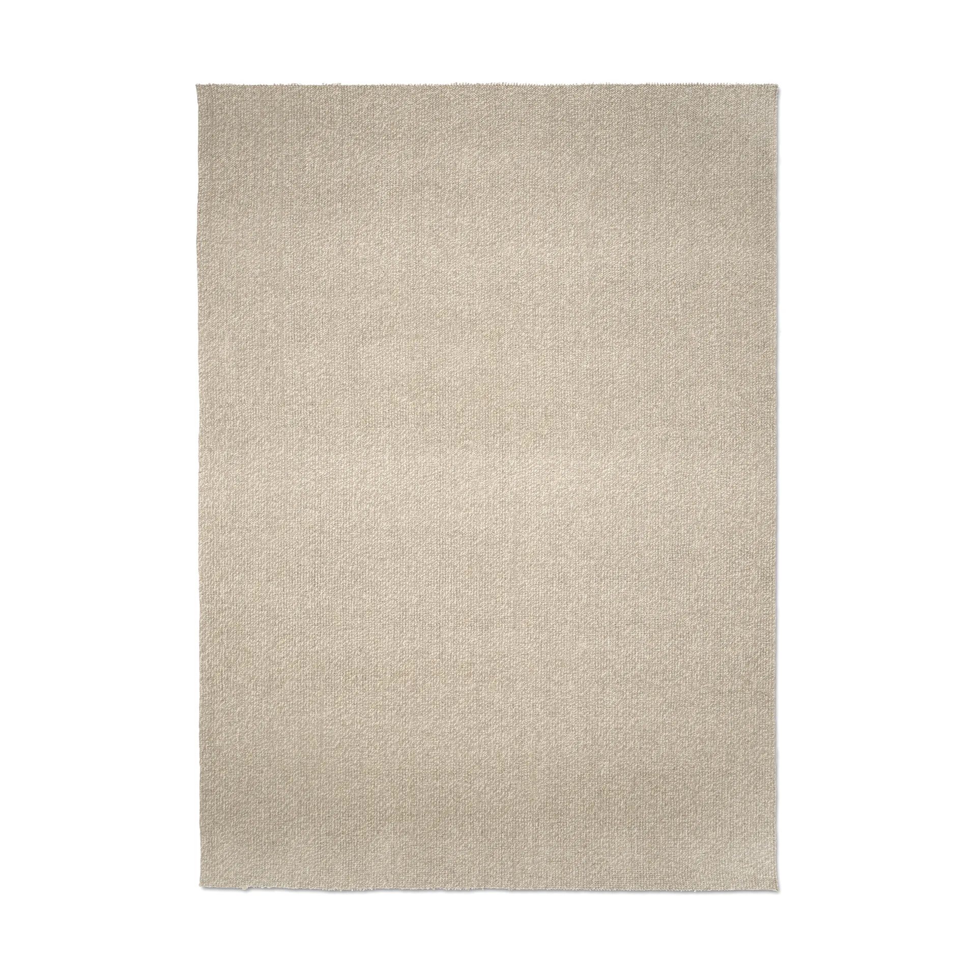 Classic Collection Fjellmyr tæppe med kantsyning Naturbeige, 400x400 cm