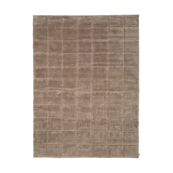Grid matta, Chocolate, 170x230 cm