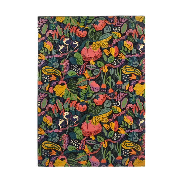 Heritage Garden matta, Charcoal-multi, 170x230 cm