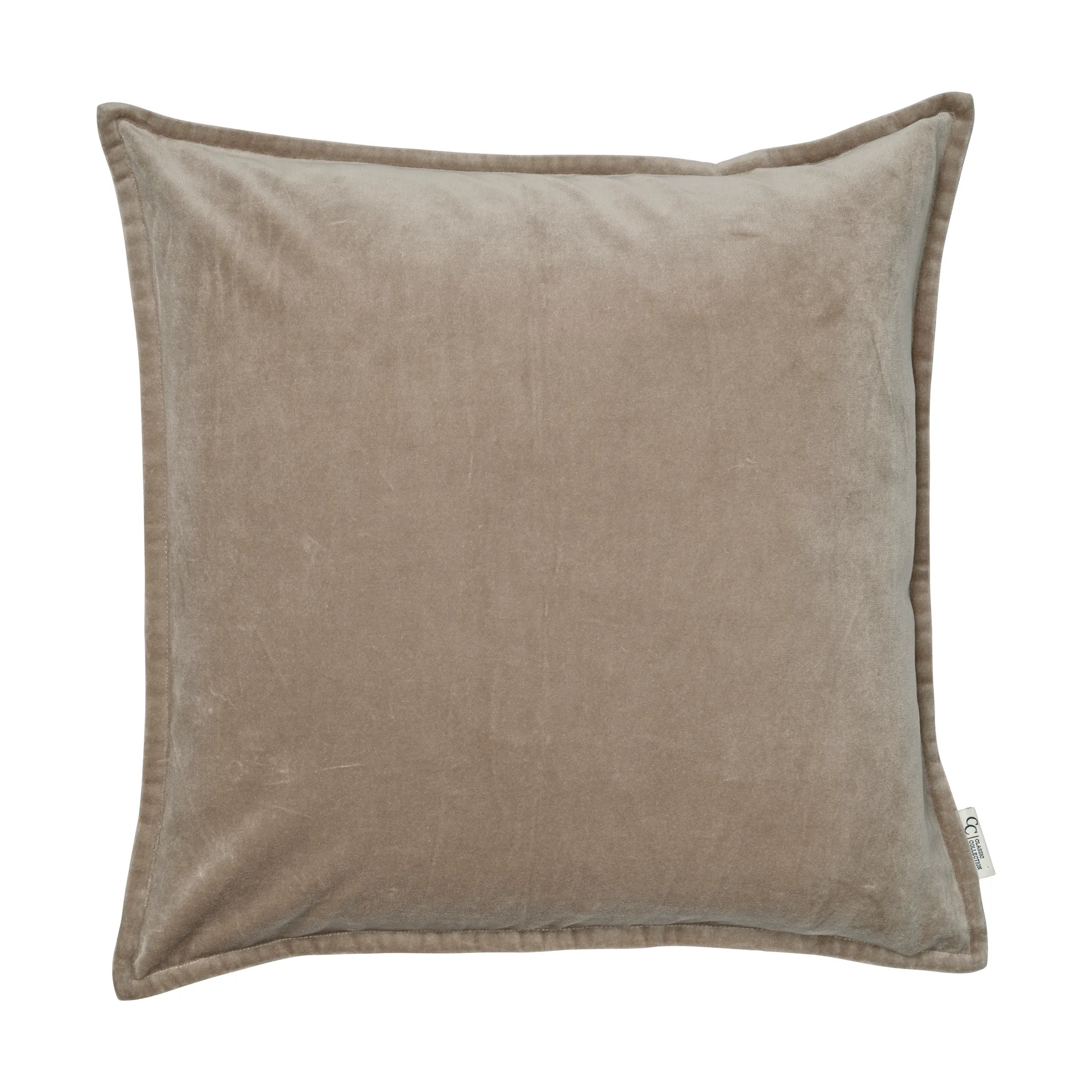 Classic Collection Housse de coussin Classic Velvet cm Beige