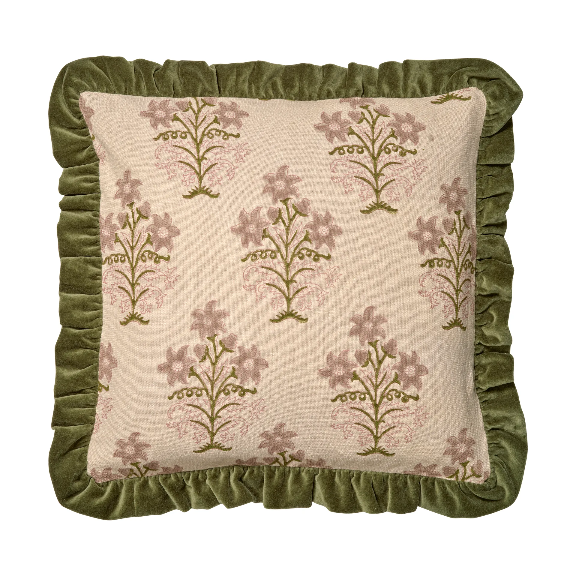 Classic Collection Housse de coussin Lily cm Vert