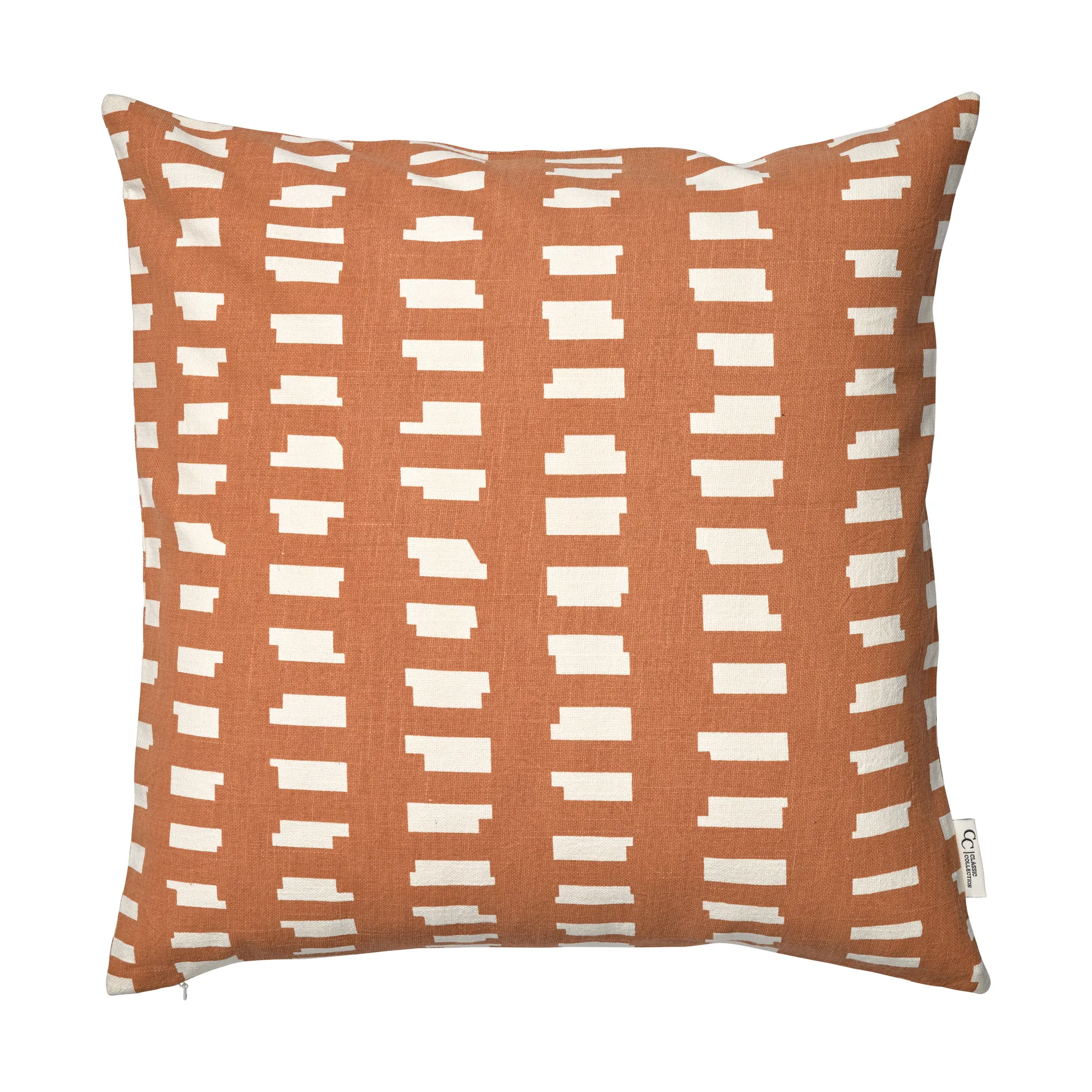 Classic Collection Ikat Block pudebetræk 50x50 cm Brown