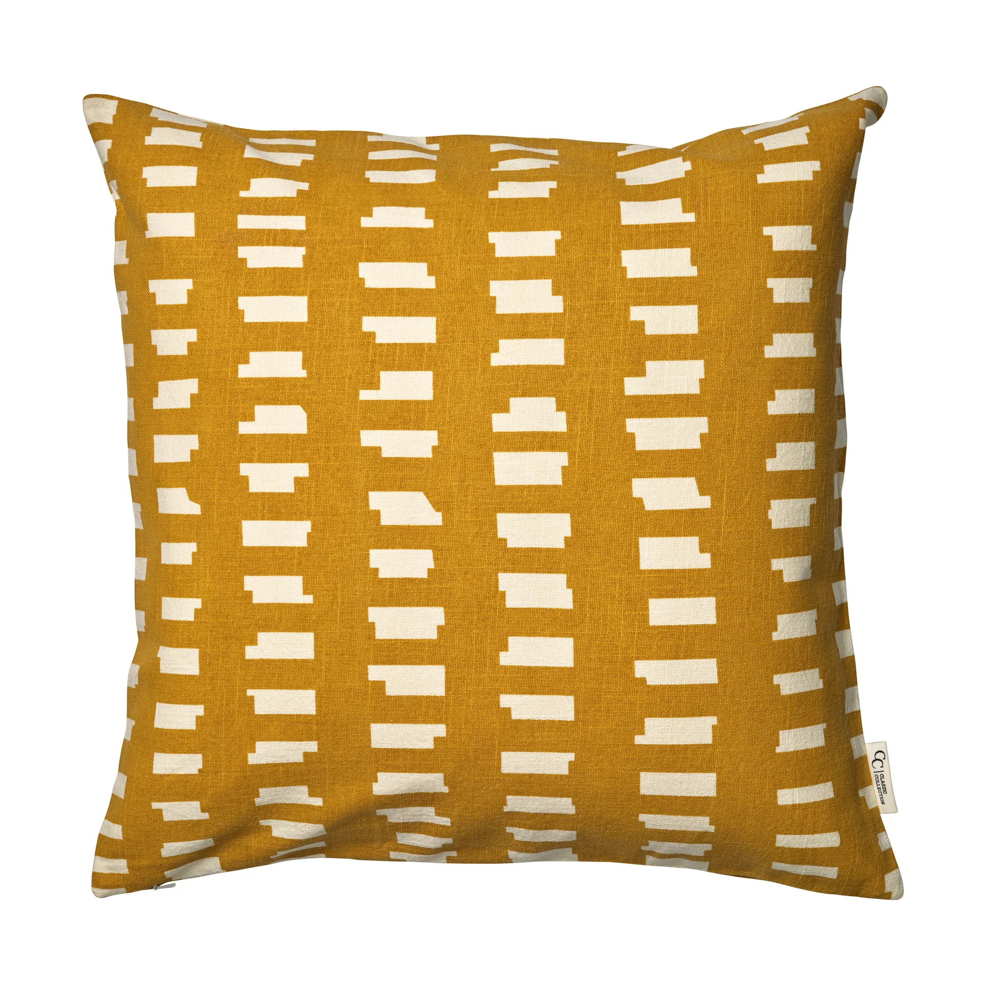 Classic Collection Ikat Block pudebetræk 50x50 cm Yellow