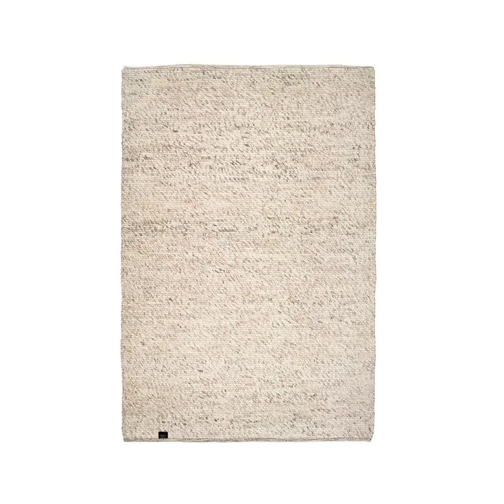 Classic Collection Merino uldtæppe naturbeige, 140x200 cm