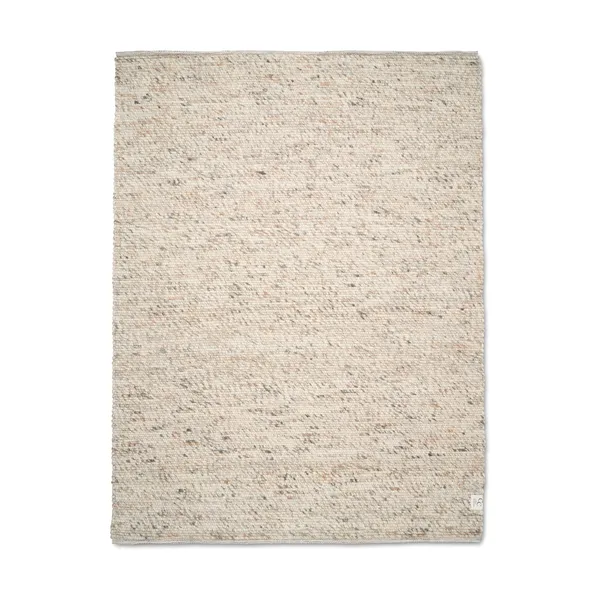 Merino ullmatta 170x230 cm, Naturbeige