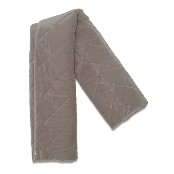 Överkast Chevron 260x260 cm, Simply taupe