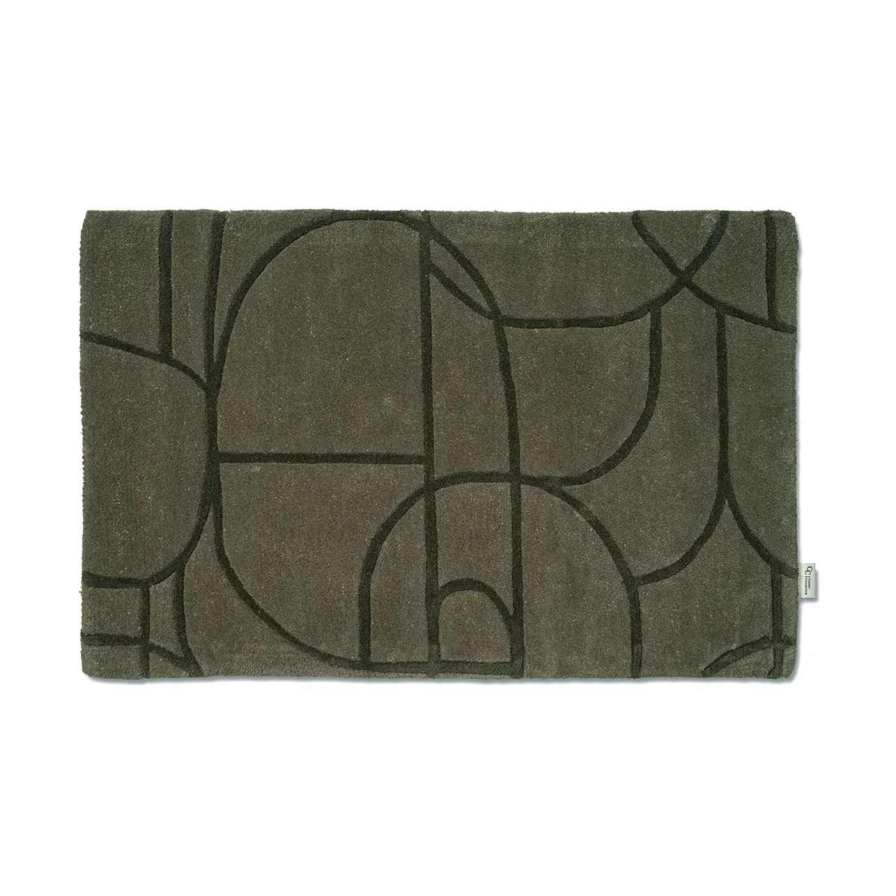 Classic Collection Paillasson Modern Abstract cm Vert
