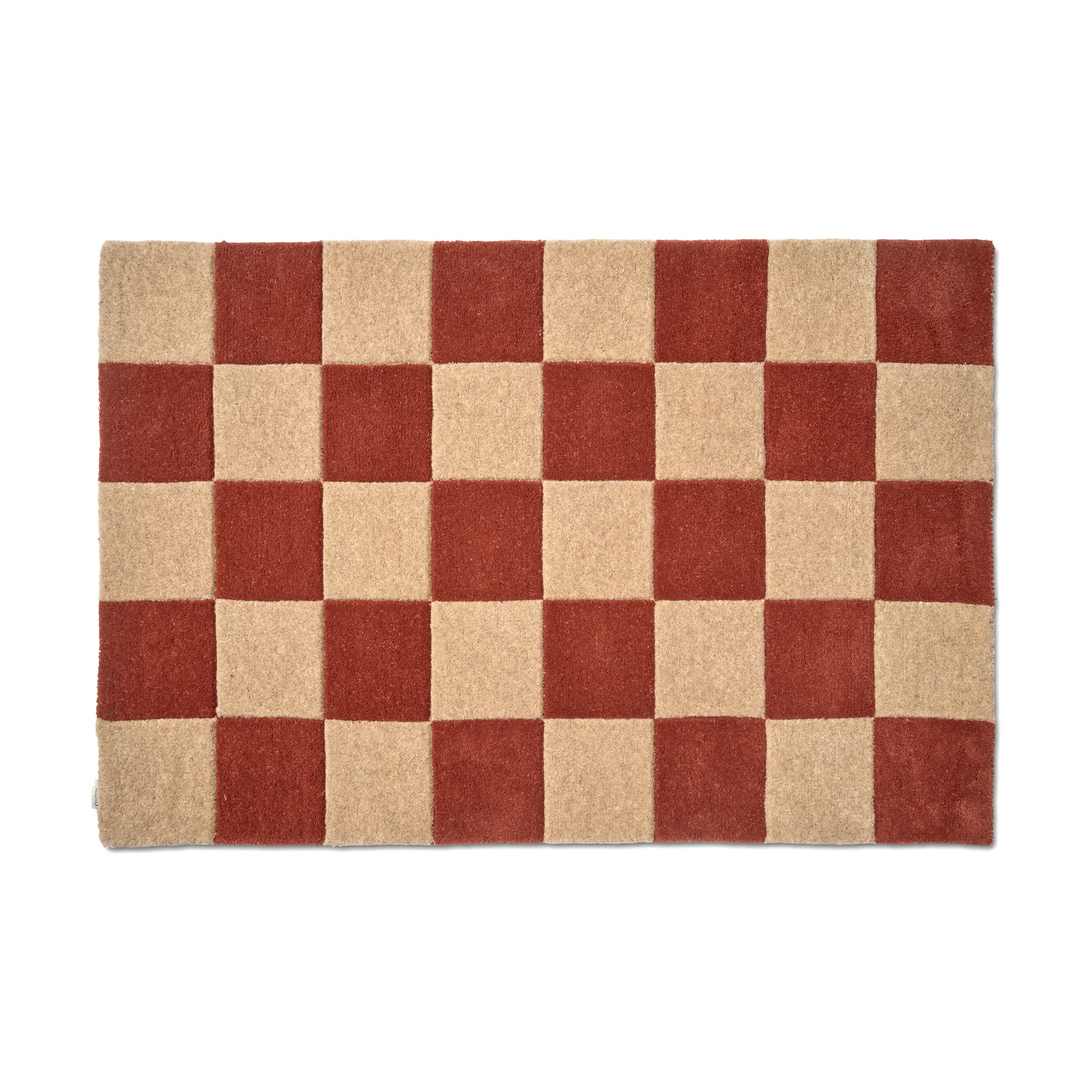 Classic Collection Paillasson Square Terracotta-naturel, cm