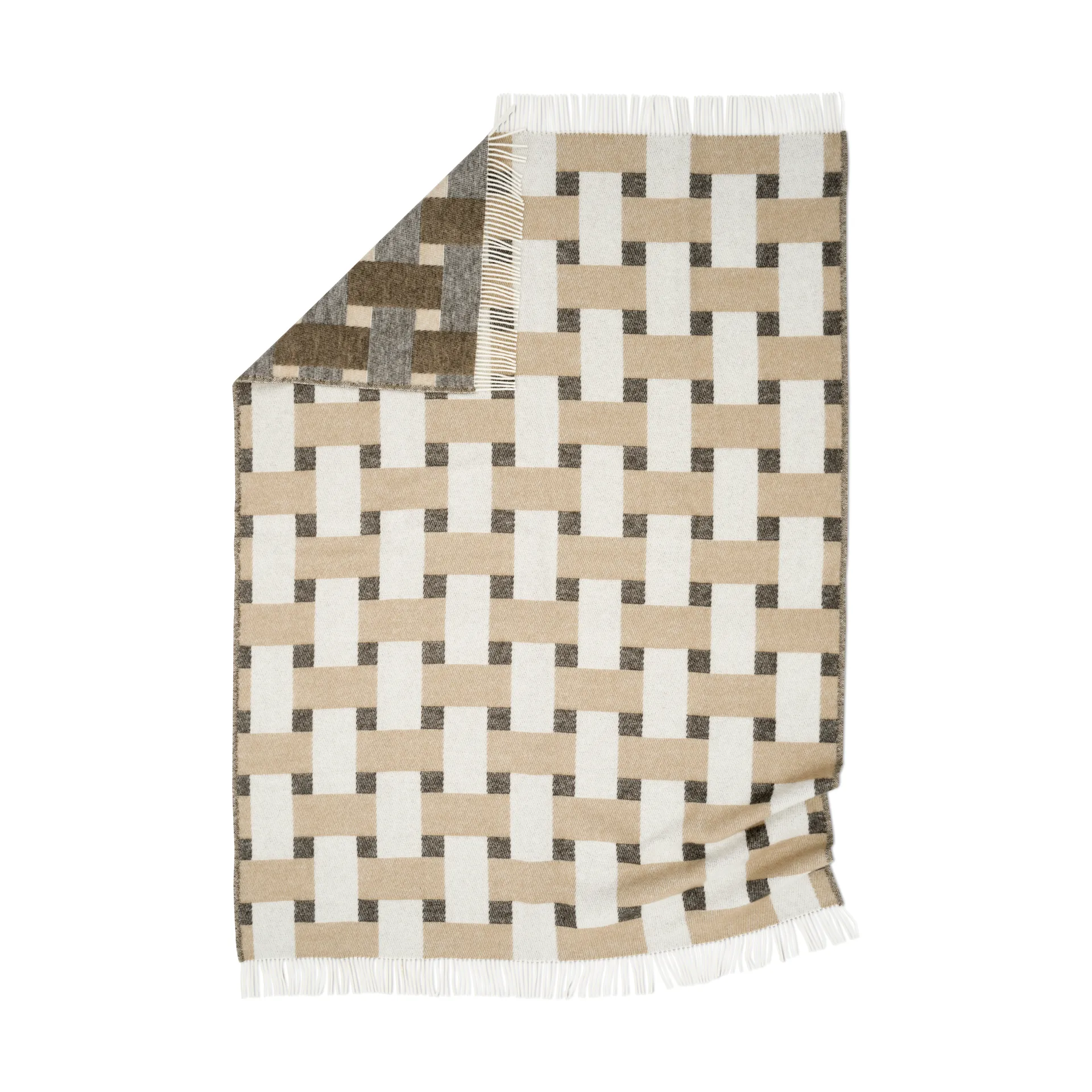 Classic Collection Plaid Weave cm Beige