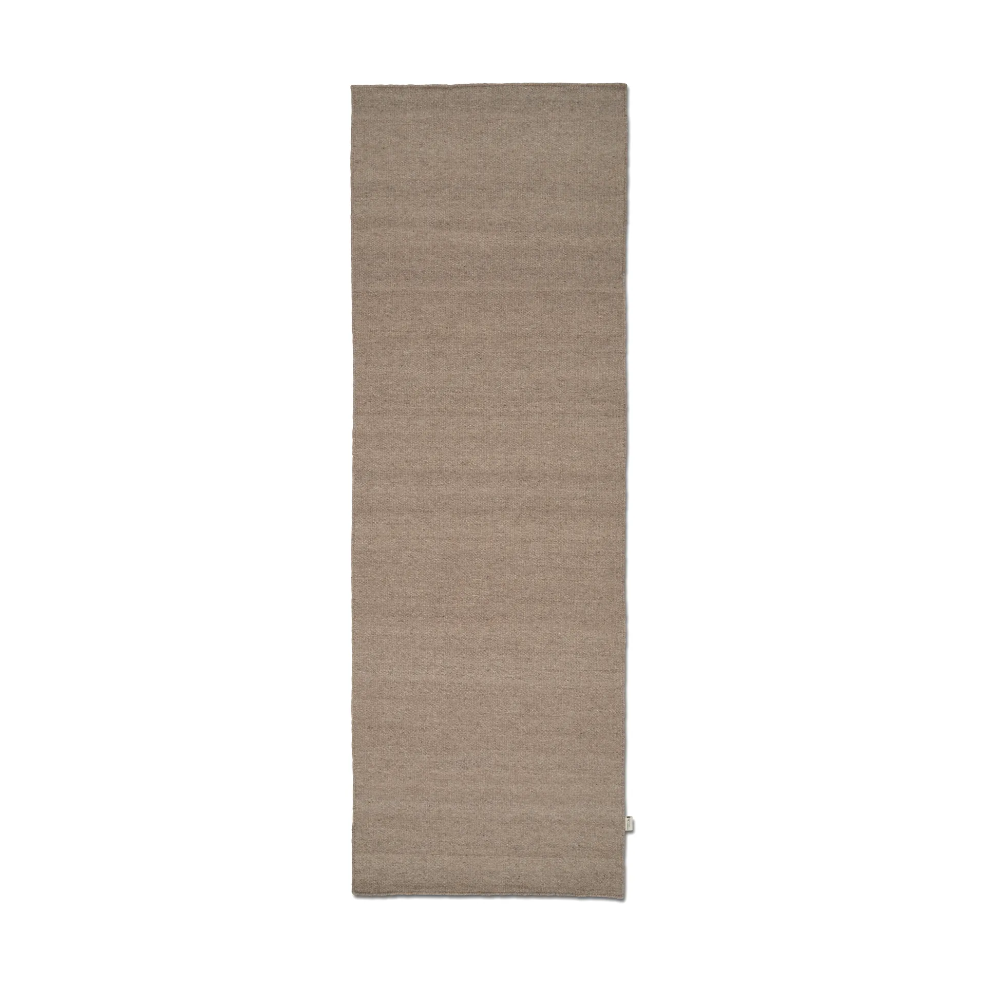 Classic Collection Plain løber Natural-beige, 80x250 cm