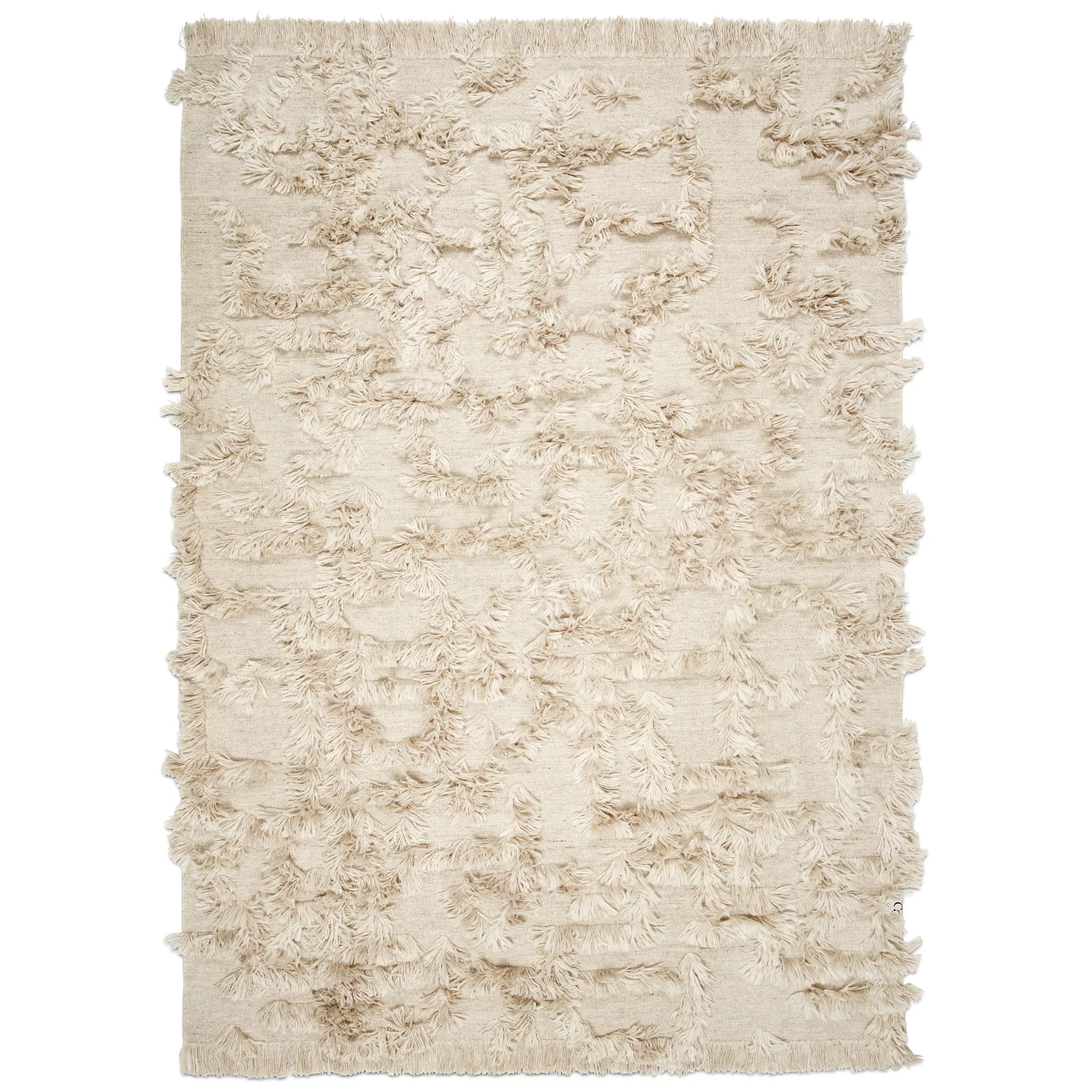 Classic Collection Rio uldtæppe 200x300 cm Beige